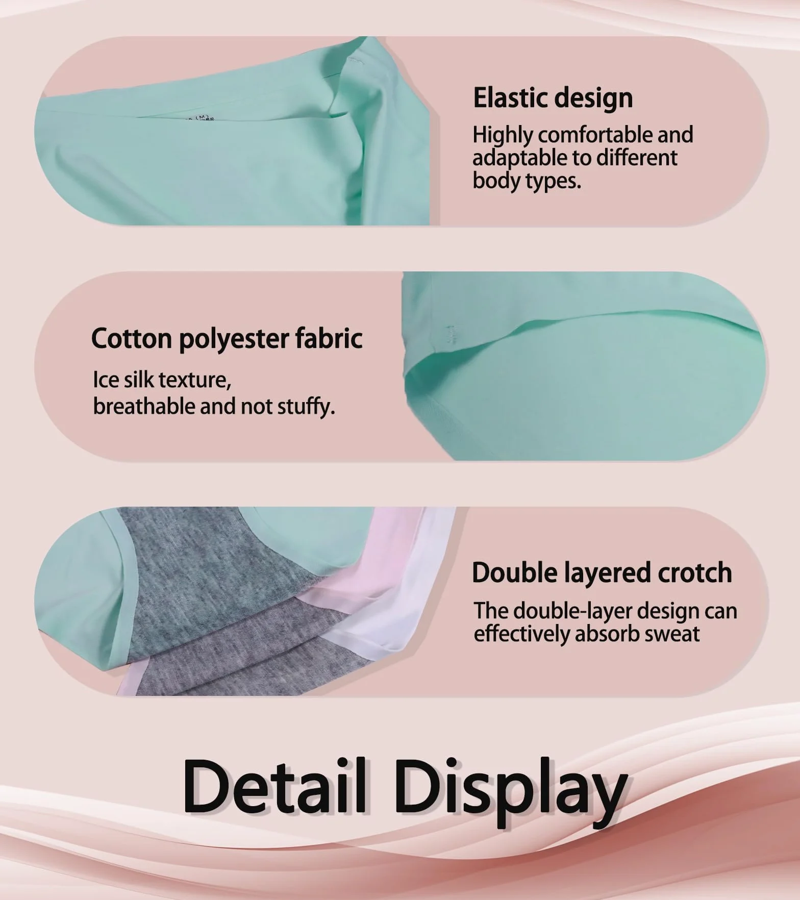 Ropa interior sin costuras para niñas adolescentes, ropa interior para niñas grandes, moda y cómoda, paquete múltiple