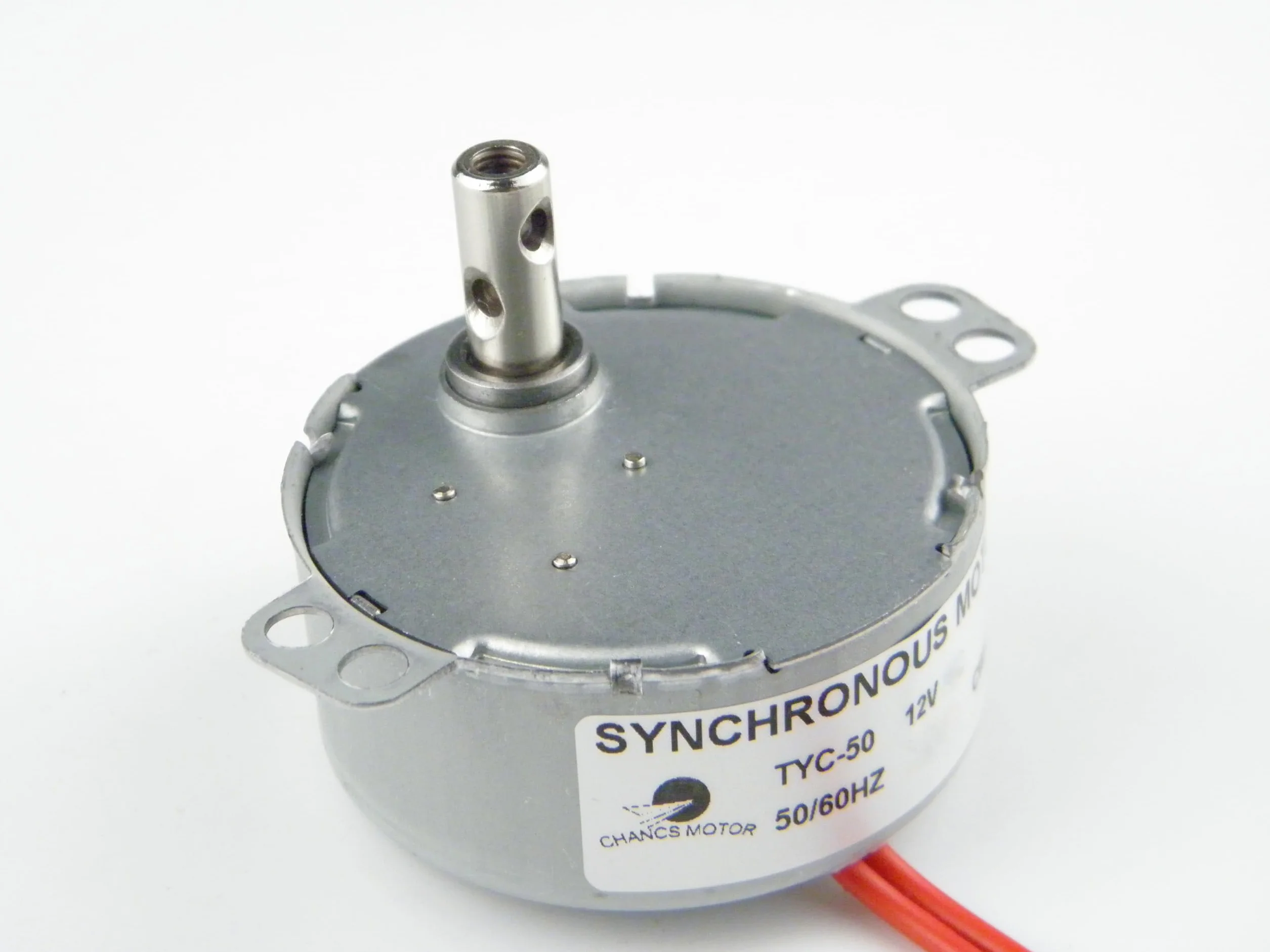 CHANCS TYC-50 Motor de engranaje reductor 220V 15-18r/min CW Plataforma giratoria