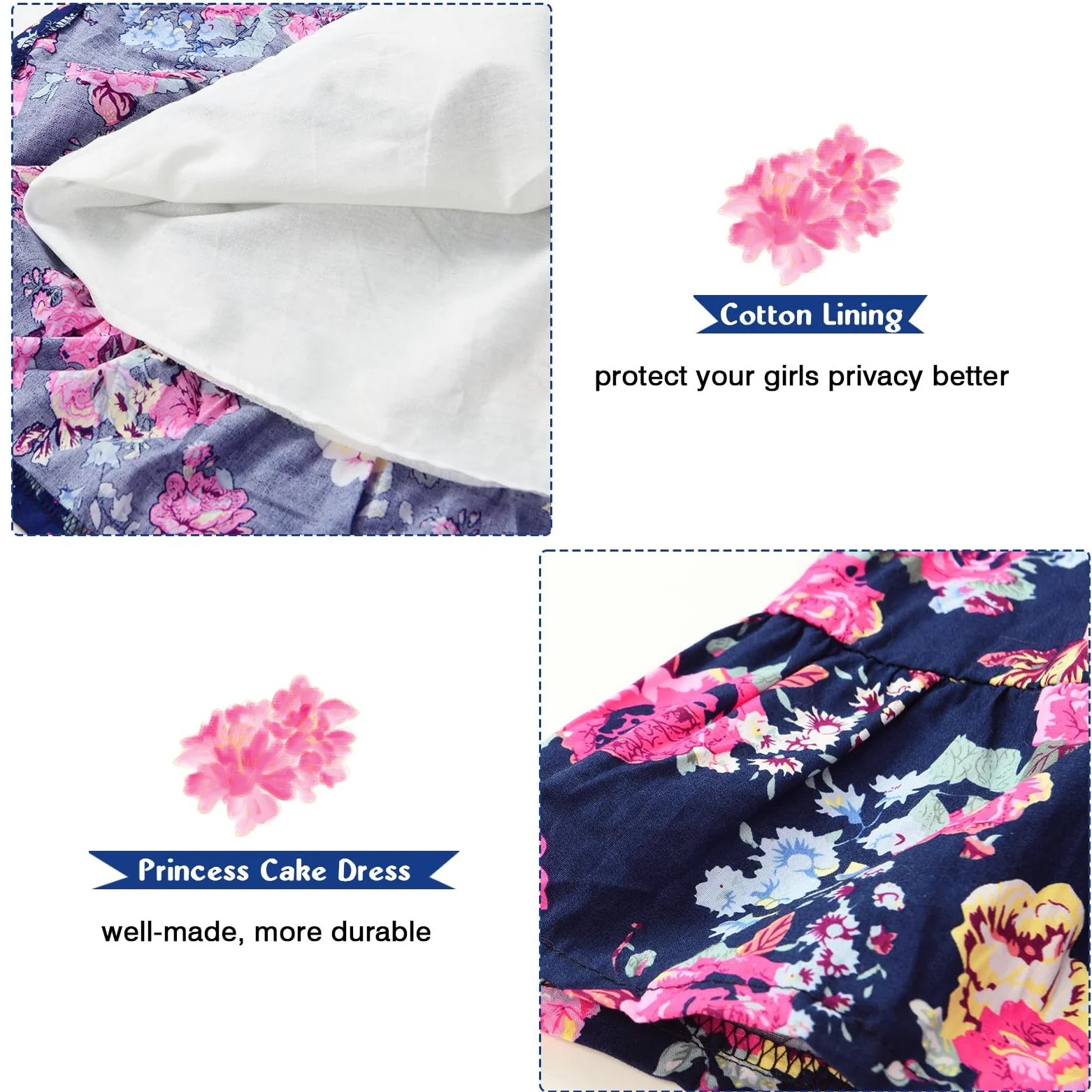 YJ.GWL Vestido occidental para niñas, vestido de princesa para niñas, vestidos de fiesta para niñas de 3 a 14 años