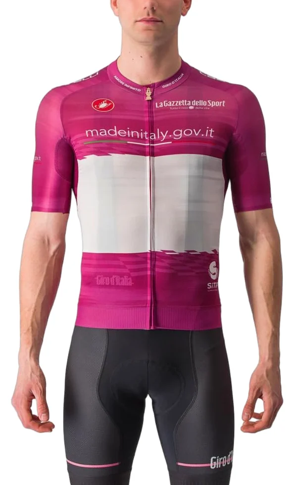 CASTELLI #Giro106 Race Jersey Camiseta TÉCNICA Hombre (Pack de 1)