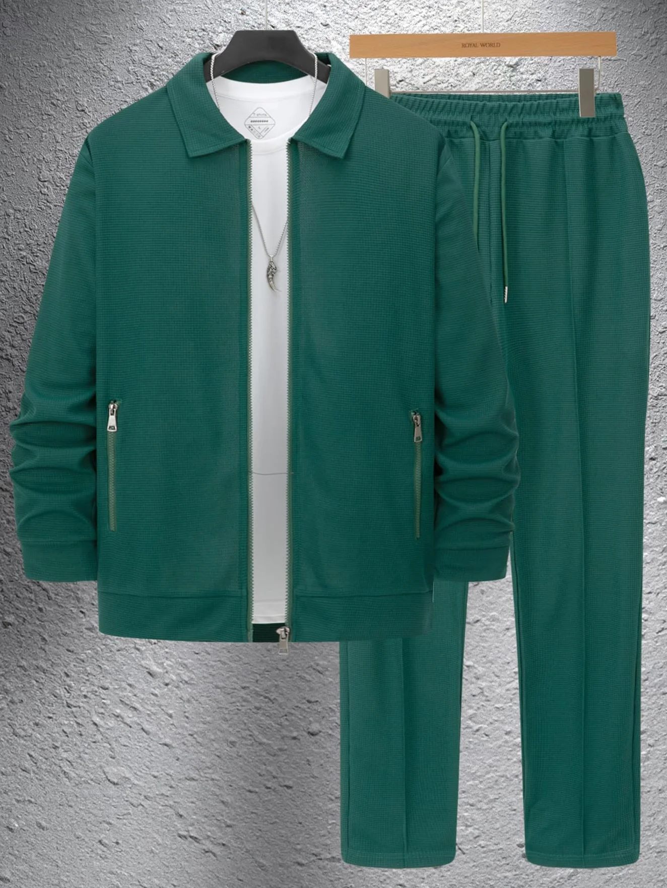 2 Piezas Juego De Sudaderas Suit Chándal Hombre Sudaderas Deportivas Top Y Juego De Trotar Deportivo Inferior Moda Traje
