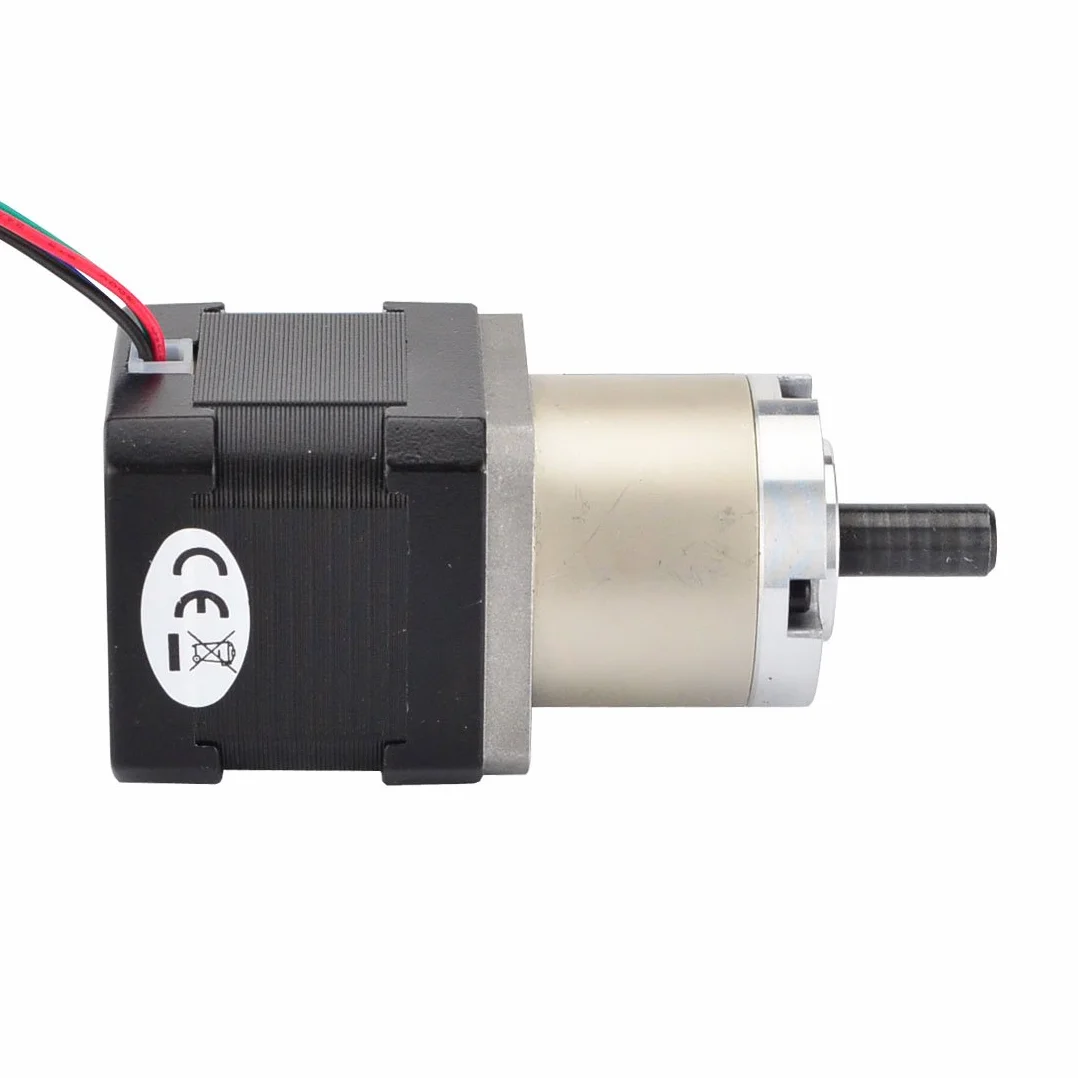 STEPPERONLINE Transmisión planetaria 27:1 Nema 17 Motorreductor 1.68A Motor paso a paso CNC