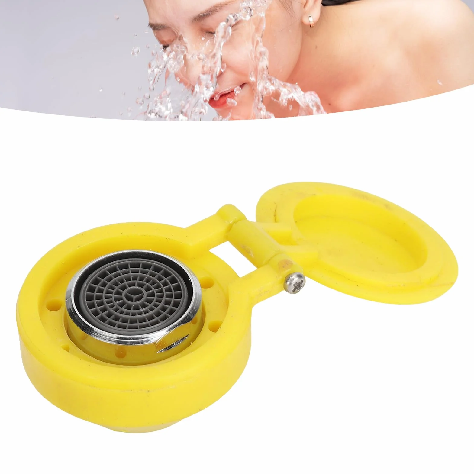 Boquilla Rociadora para Lavado de Ojos, Repuesto Accesorio Laboratorio, Unidad Emergencia
