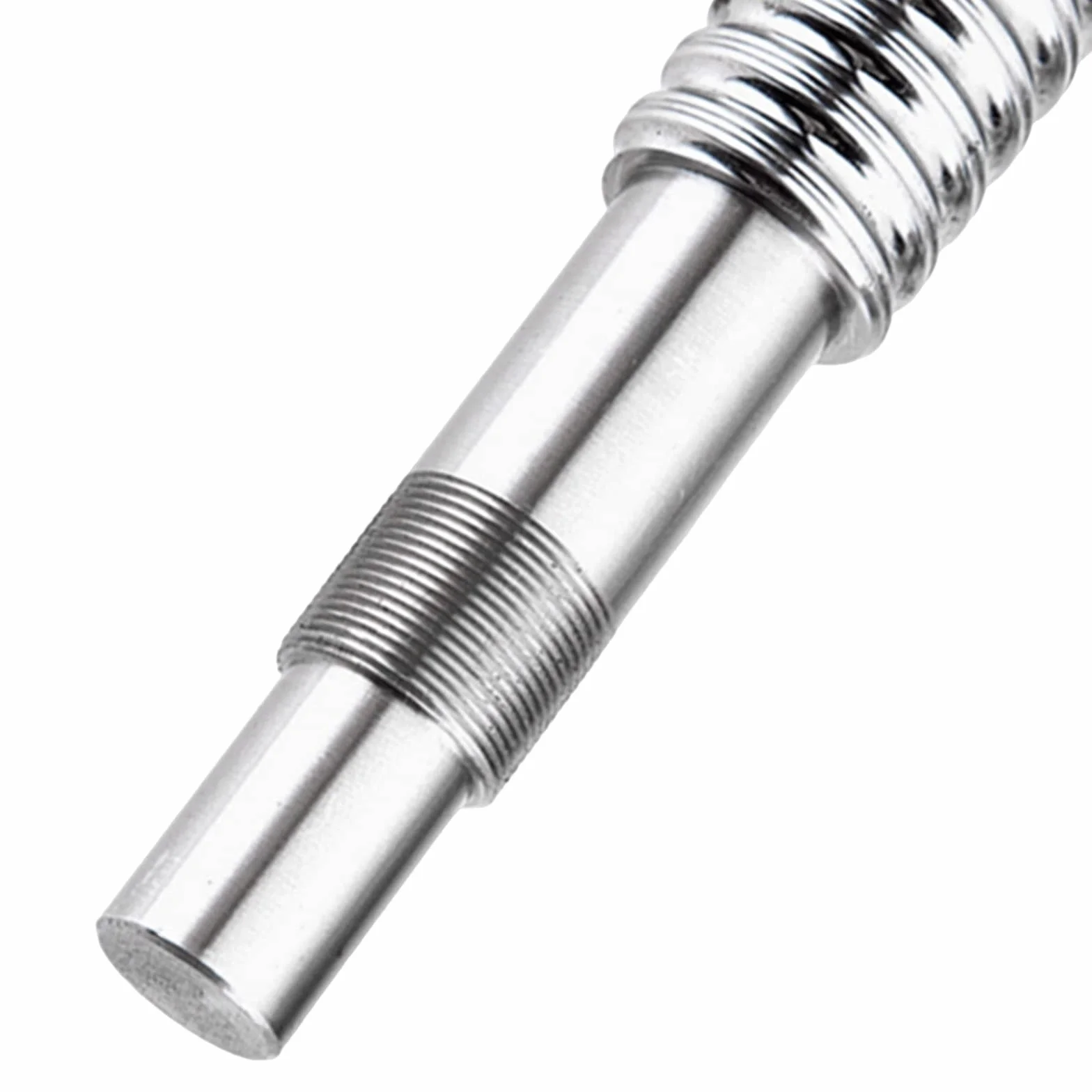 Husillo de bolas SFU1204 300 mm acero inoxidable diámetro 12 mm paso 4 mm para máquinas CNC
