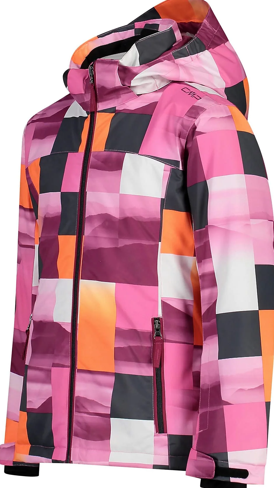 CMP Twill Jacket Snaps Hooded Chaqueta Niñas