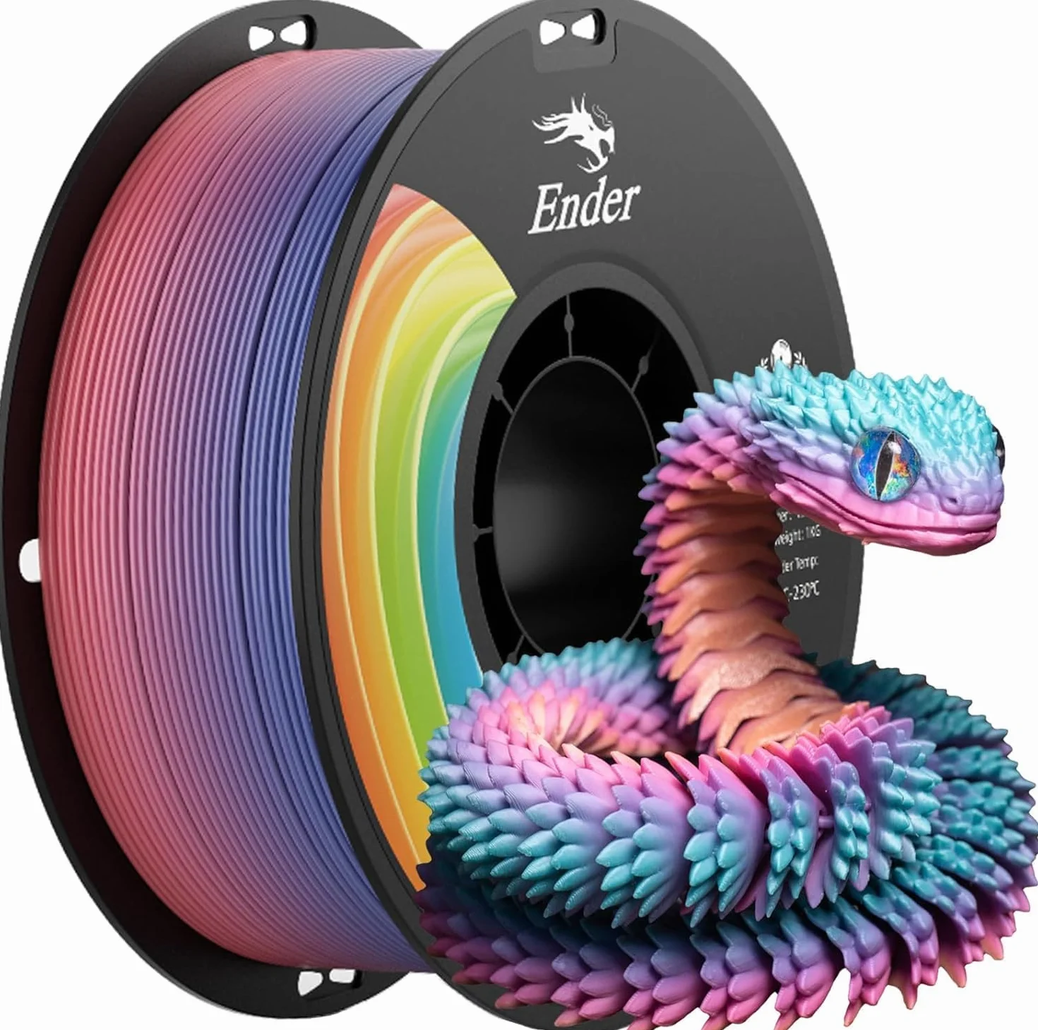 Creality Filamento PLA 1.75mm 1KG Precisión Dimensional +/- 0.02mm para Impresora 3D