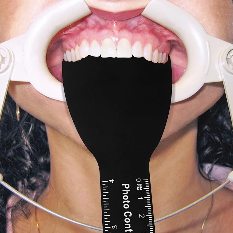 Kit de fotografía intraoral de contrastes dentales 6 piezas