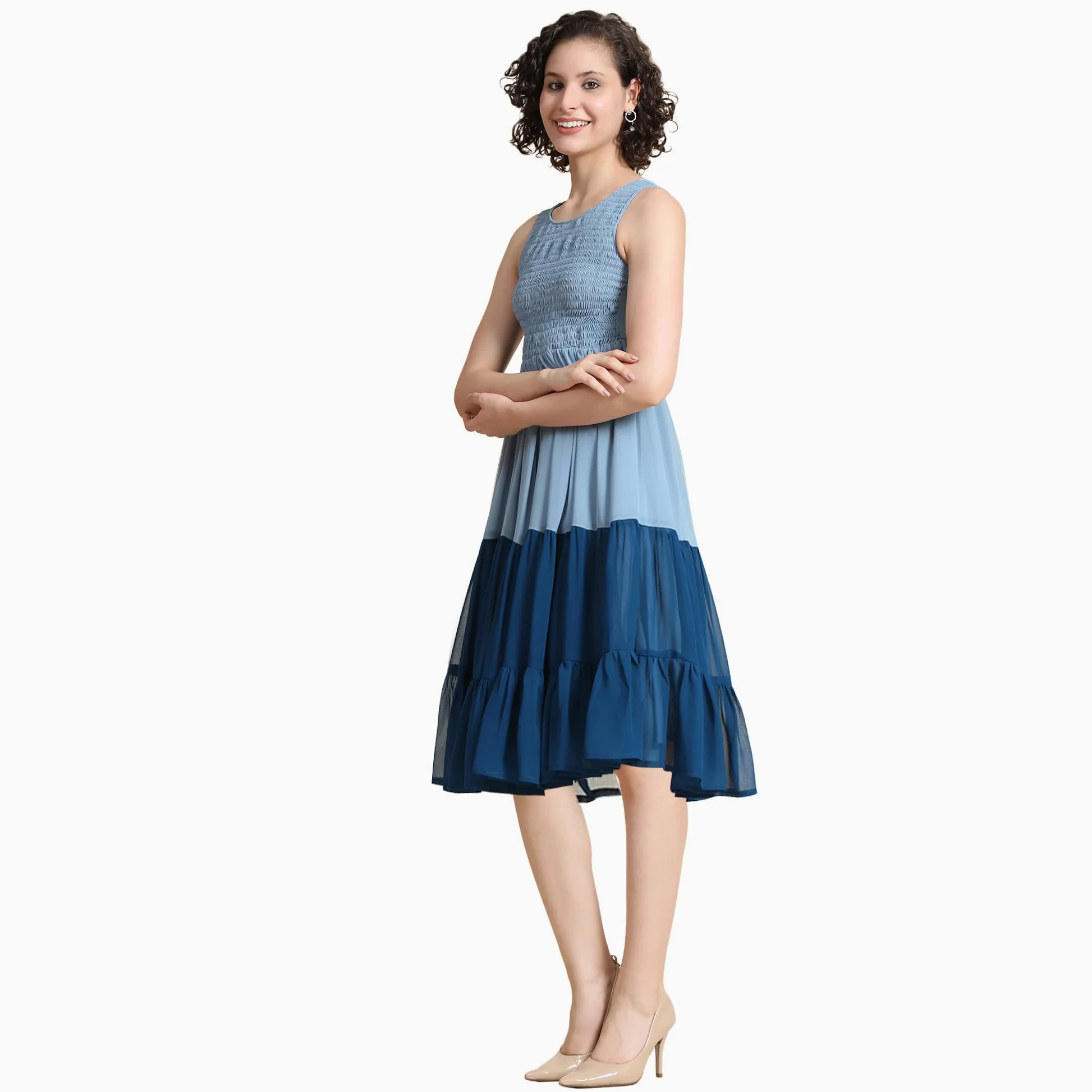 KERI PERRY Vestidos para mujer, vestidos occidentales para mujer, vestidos para mujer, vestidos para mujer, vestido corto de línea A para niñas, vestido largo para mujer, vestido occidental de