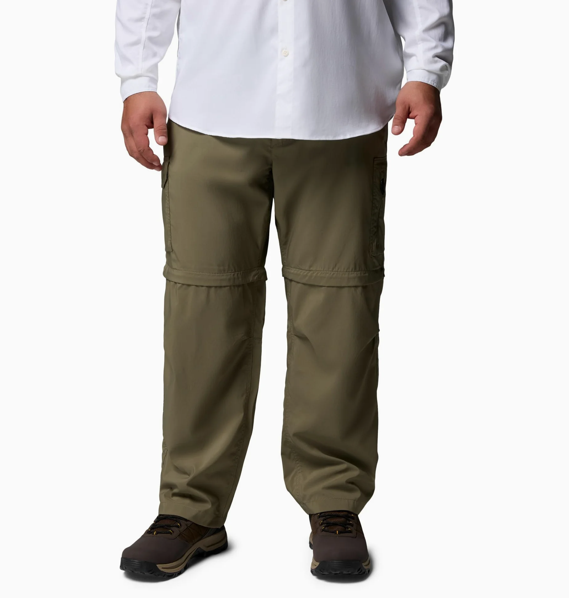 Columbia Pantalón Convertible Silver Ridge Utility - Pantalones de Senderismo Hombre