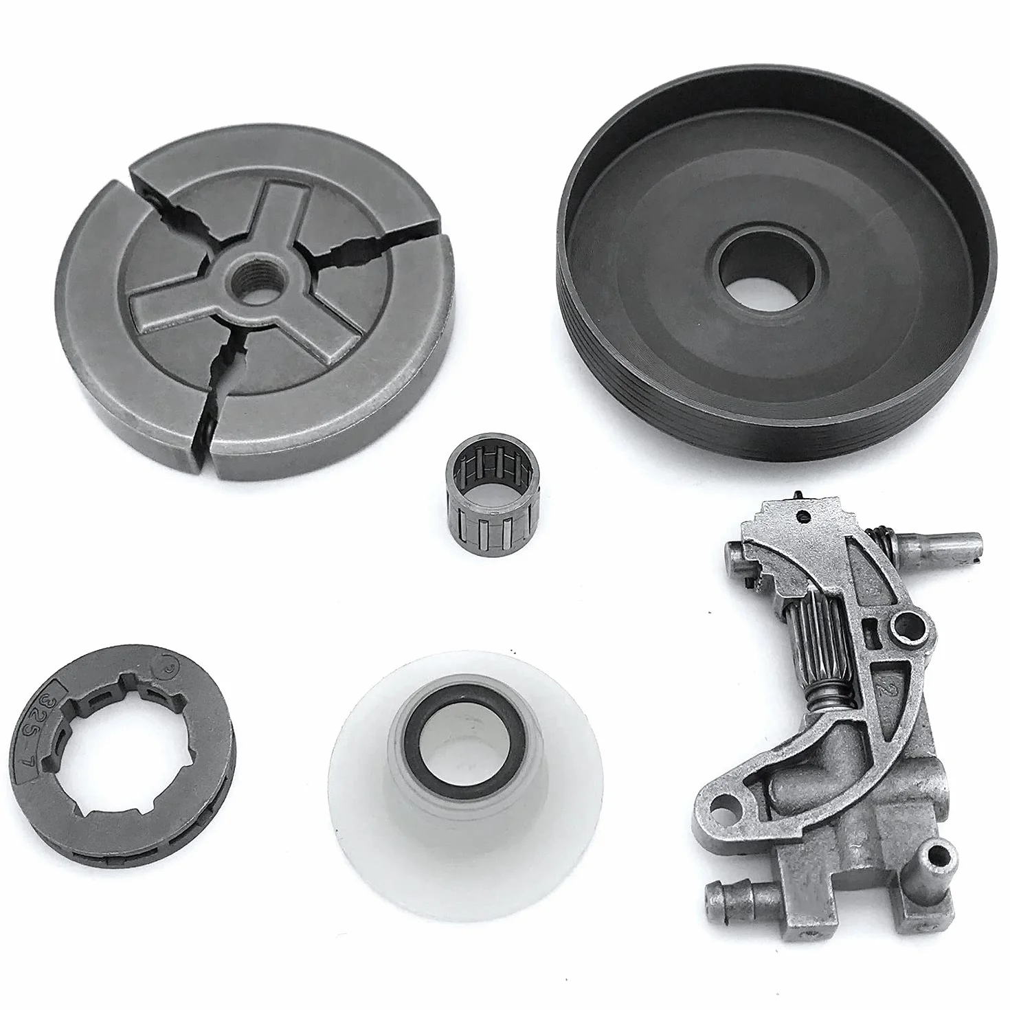 Rueda Dentada del Embrague Tambor para Chinese 4500 5200 5800 45Cc 52Cc 58Cc Motosierra