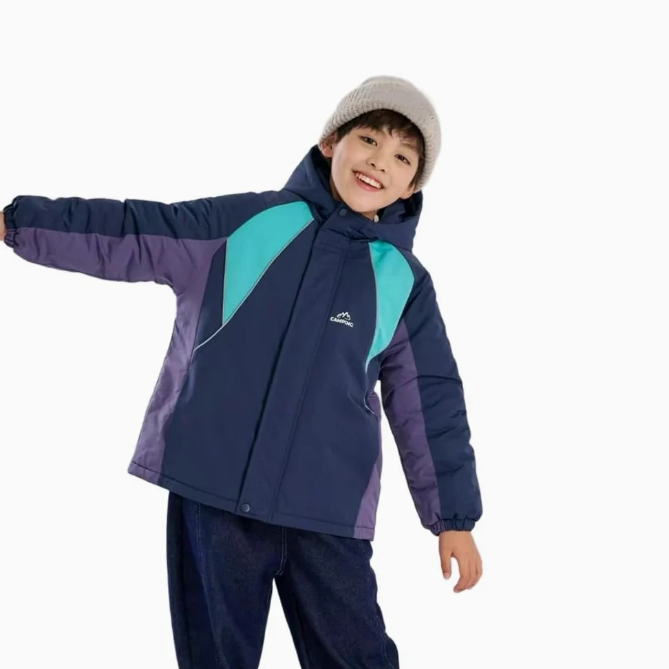 JCVBN Chaquetas acolchadas de algodón para niños, abrigos impermeables para otoño e invierno, ropa de invierno con capucha para niños y niñas