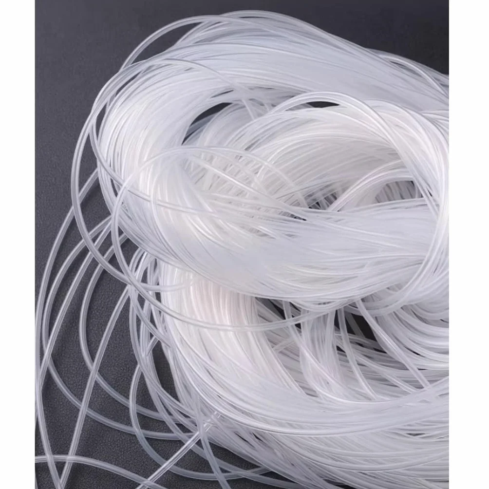 Manguera De Goma Transparente De Grado Alimenticio Tubo De Silicona Suave Micro Flexible 1 Metro 1.5x2.5mm