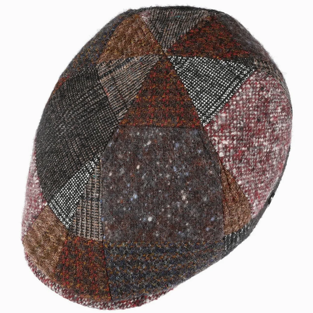 Lierys Delico Gorra Newsboy Patchwork Hecho en UE Unisex Otono Invierno