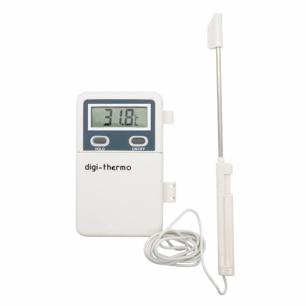 Termómetro digital de mano con sonda -50º +300ºC para aire acondicionado, climatización, cocina