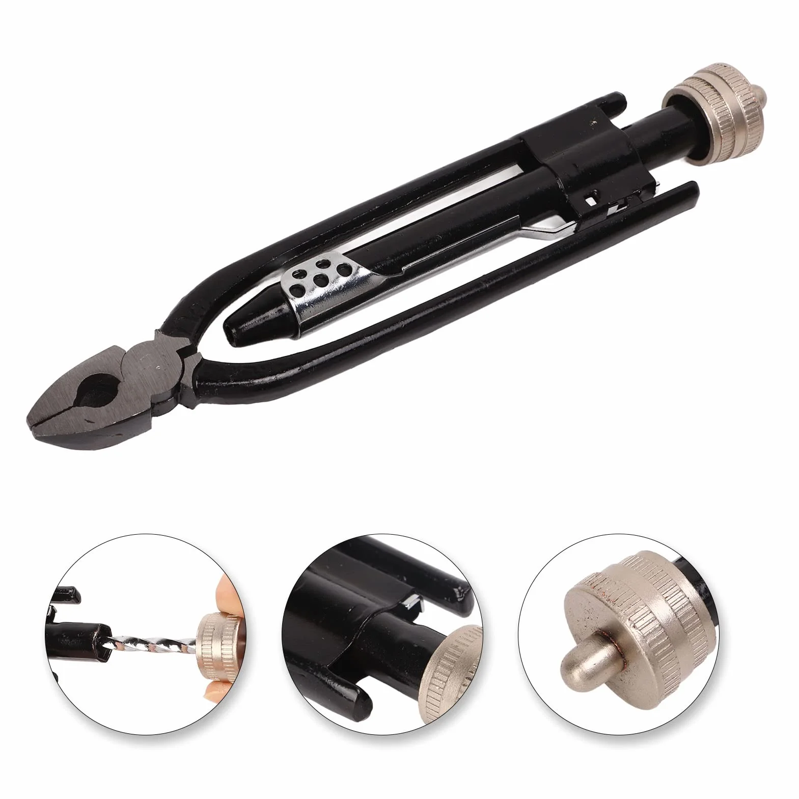 Pinza para Alambre de Seguridad de 6 Pulgadas, Alicates Industriales de Acero de Alto Carbono para Automóviles y Aeronaves