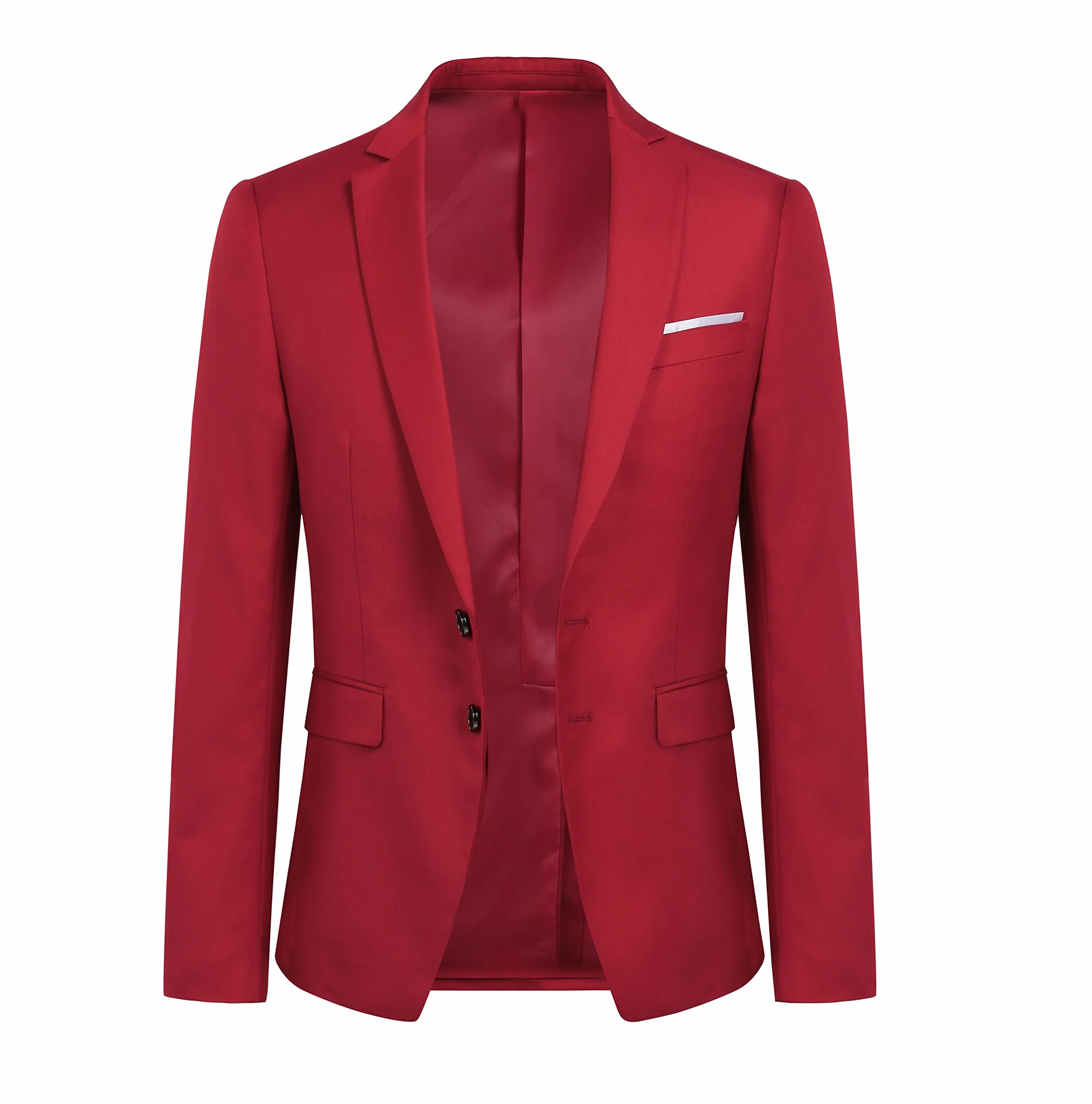 YOUTHUP Blazers de Hombre Slim Fit Elegante Chaqueta de Traje Formal Americana para Hombre
