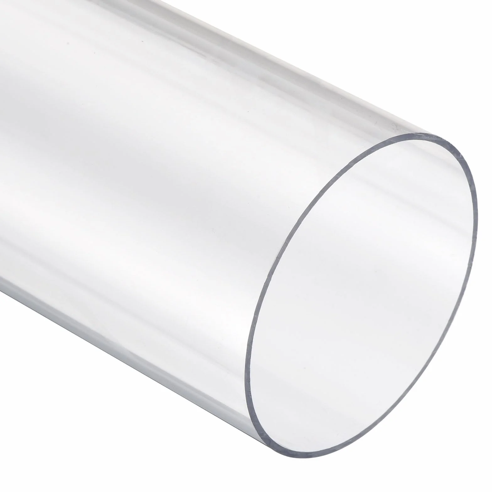 Tubo Rígido Redondo Transparente 67mm DI x 70mm DE x 305mm Plástico