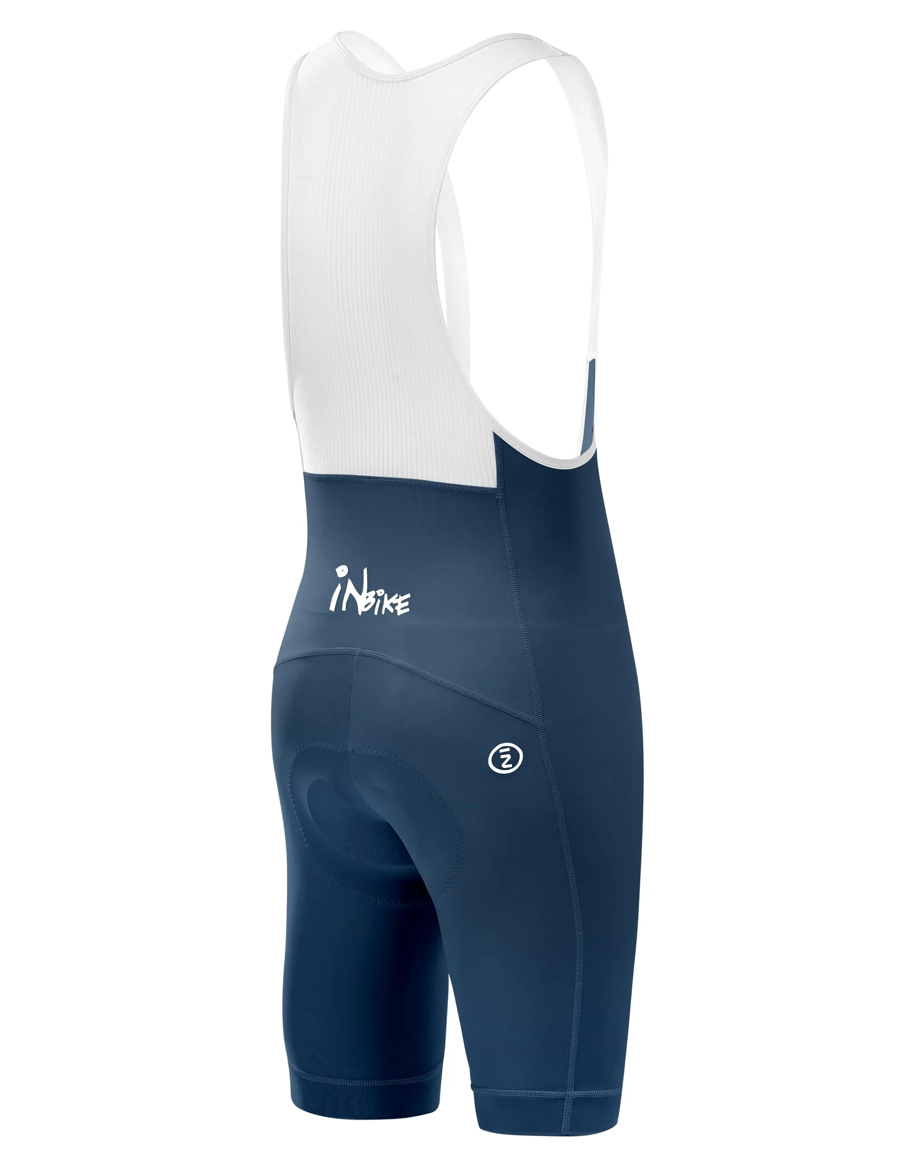 INBIKE Culotte Ciclismo Bibs Shorts Hombres Verano con Gel Acolchado y Bolsillo Lateral Elástico Transpirable YZ509