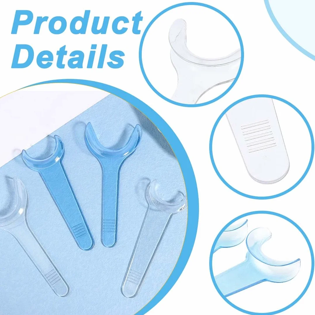 Retractor Dental Boca Mejilla Labio 8 Piezas Abridor Intraoral Doble Cabeza