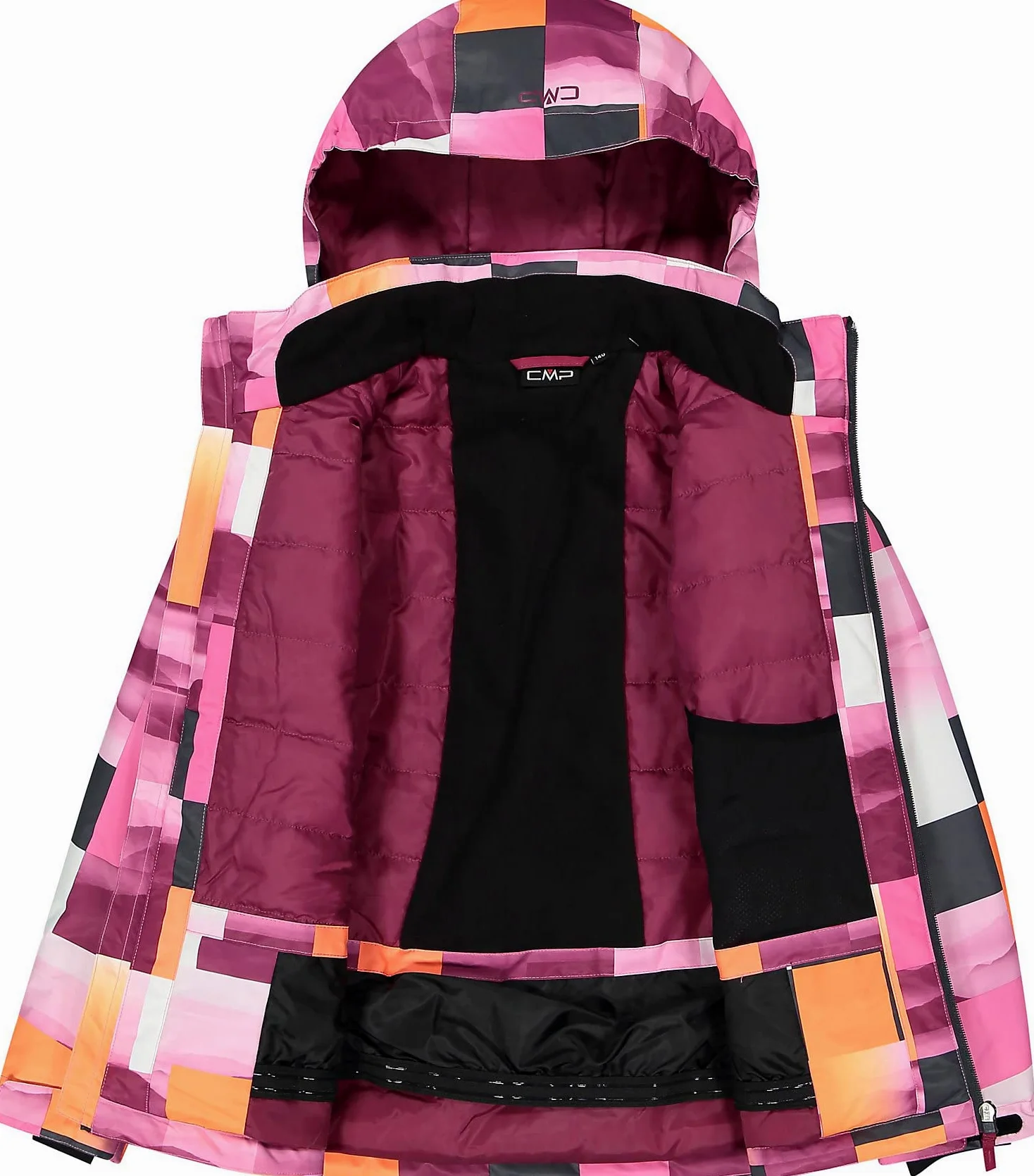 CMP Twill Jacket Snaps Hooded Chaqueta Niñas