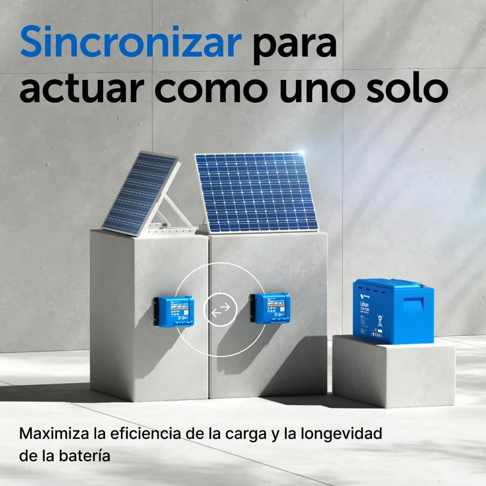 Victron Energy SmartSolar MPPT Controlador de Carga Solar 100V 20A 12/24/48V Bluetooth