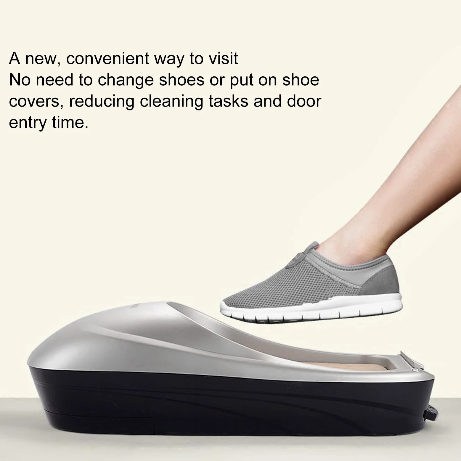 Máquina Automática para Cubrir Zapatos, Dispensador Automático de Cubrezapatos con Película para Zapatos, Máquina Dispensadora de Chanclos Desechables Reutilizables que Ahorran