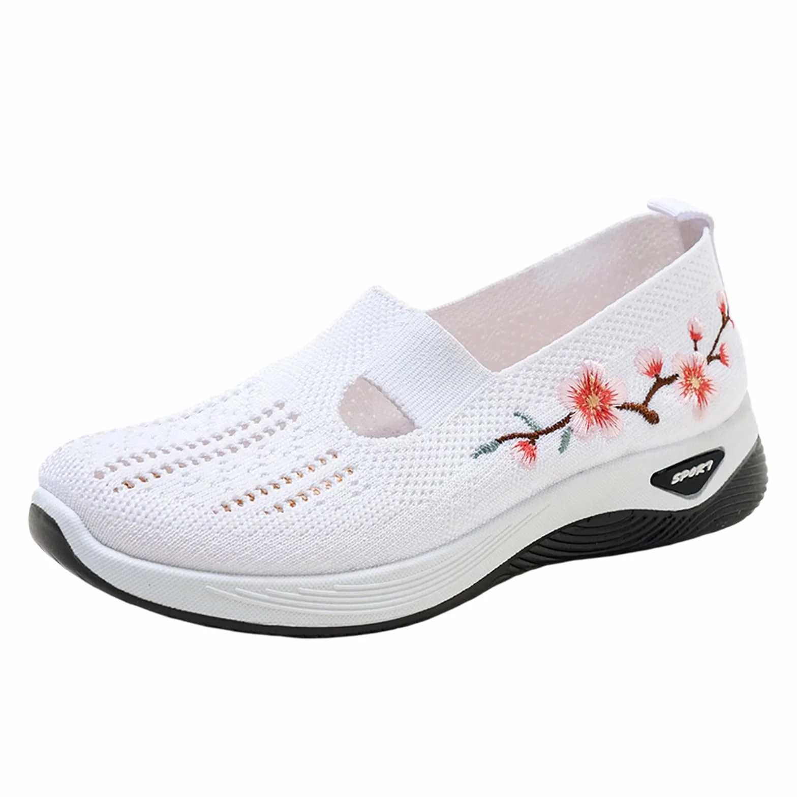 Zapatillas Ortopedicas para Mujer Zapatos sin Cordones para Caminar Ortopedicos Zapatos Mujer Comodos y Ligeros Sandalias Transpirables y Antideslizantes Zapatillas Malla