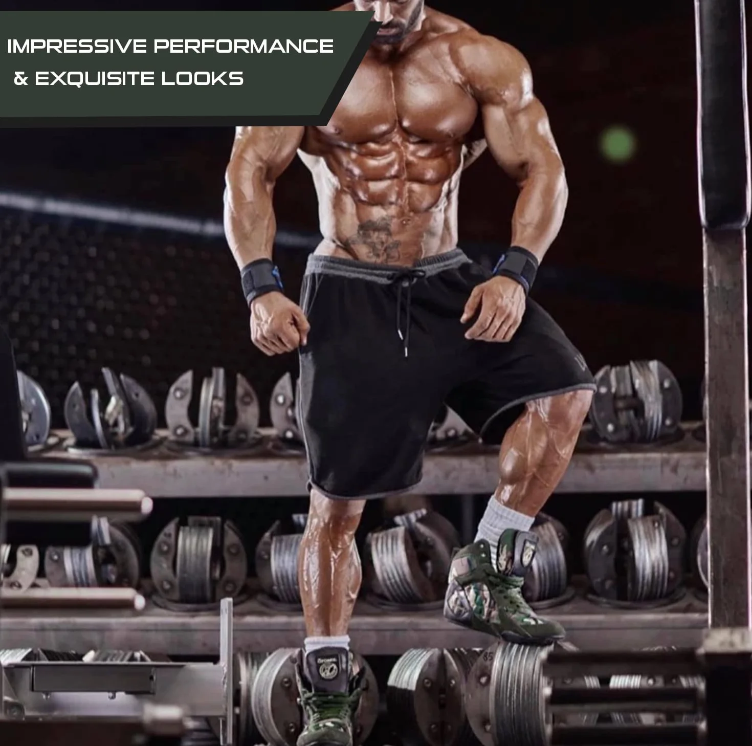 Otomix Stingray Bodybuilding, Chaussures d'haltérophilie pour Hommes et Femmes – durables et légères