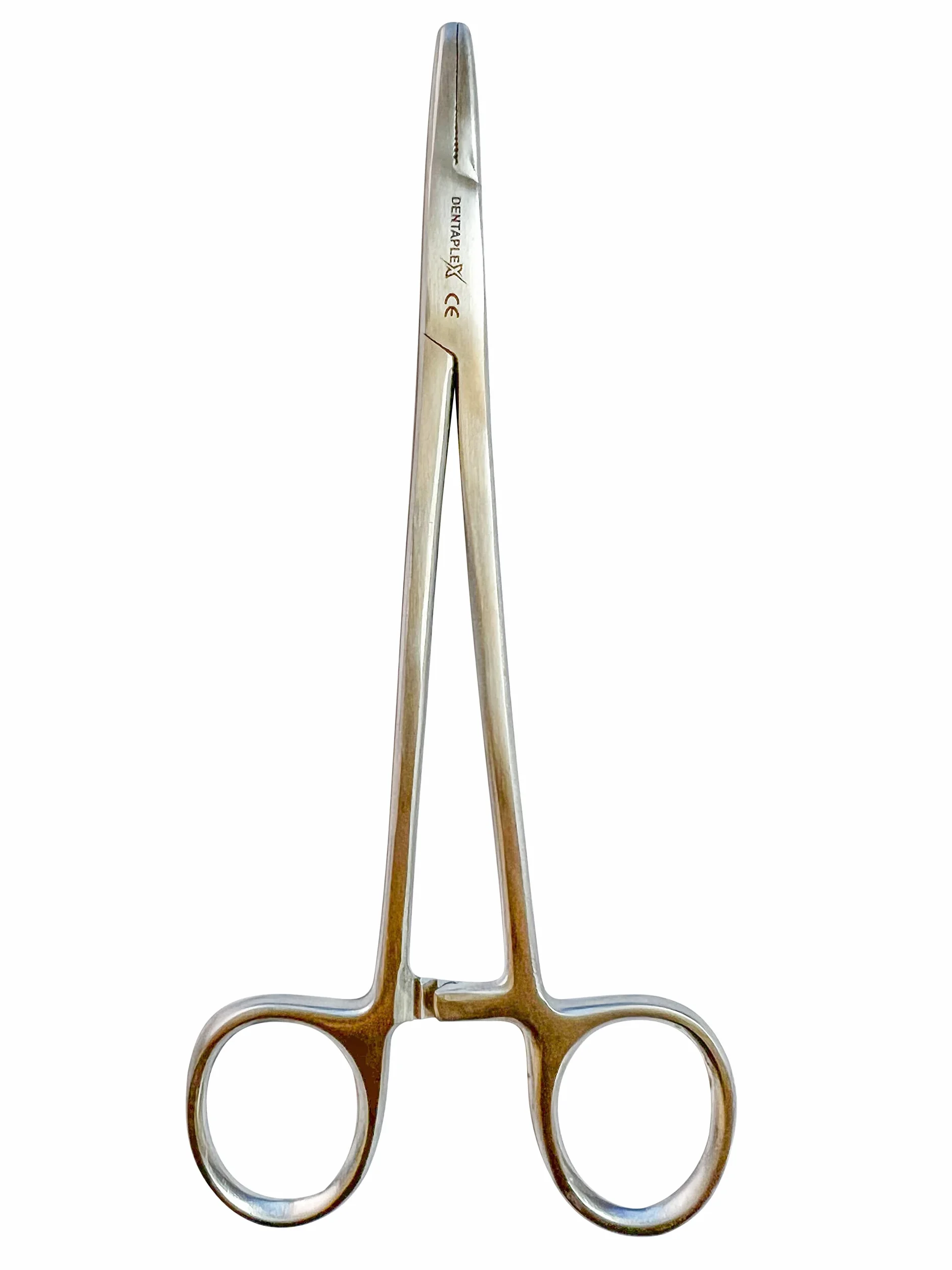 Pinzas de bloqueo automático, abrazadera de perforación de sutura, herramienta quirúrgica veterinaria