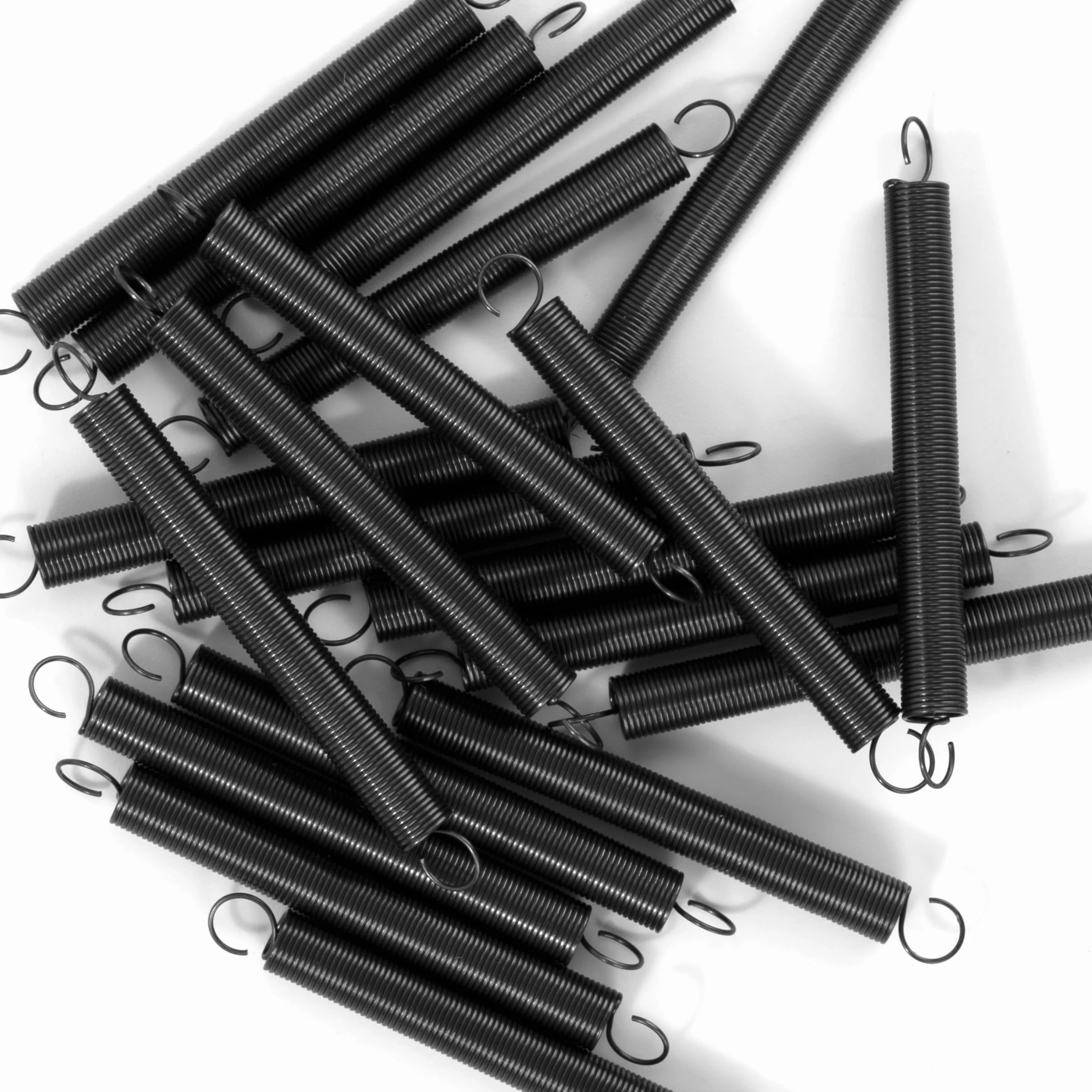 Resortes de Extensión 40mm Muelles de Tensión Gancho Alambre Piano 4mm 0,35mm 0,2KG 20 Piezas