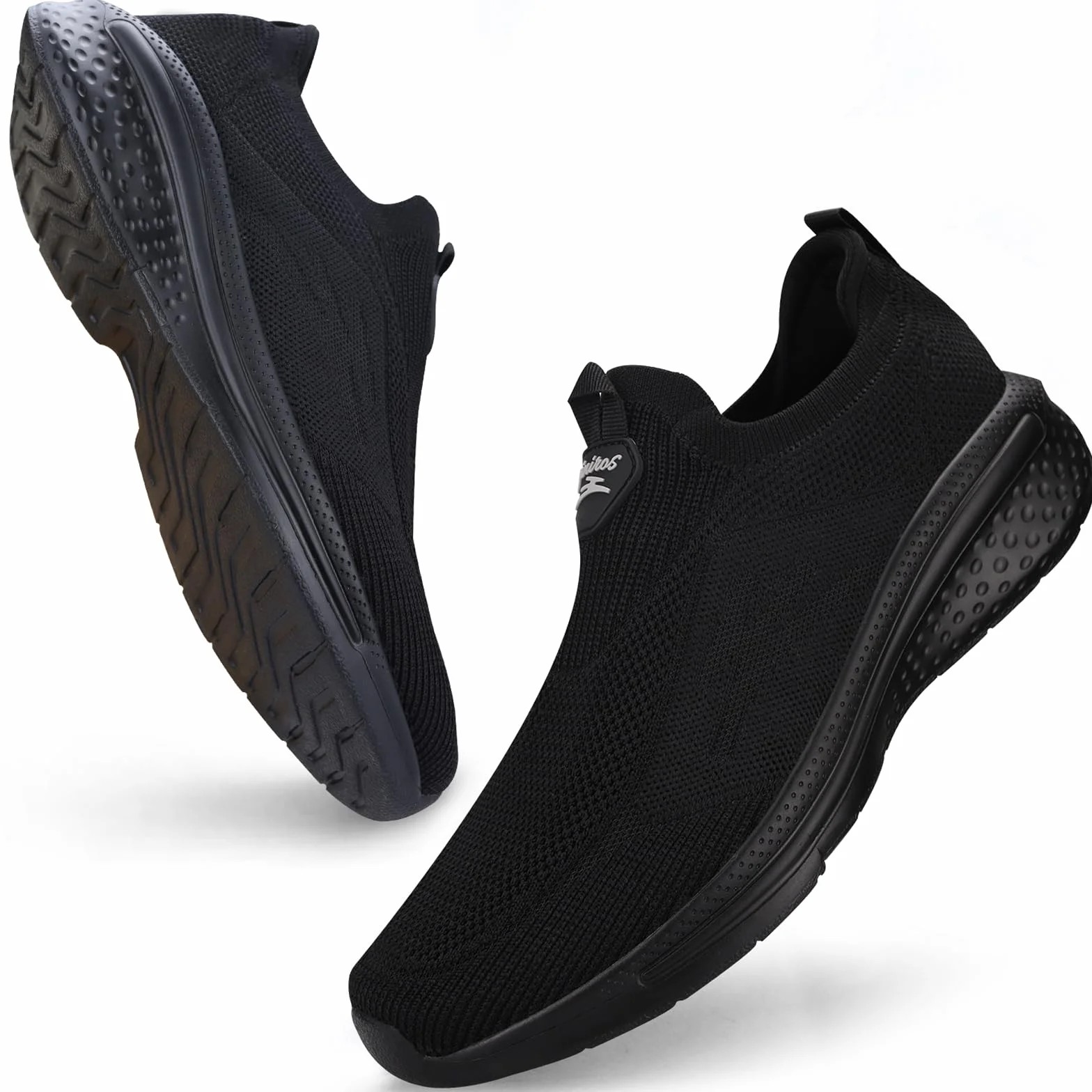 Giniros Zapatillas de Deporte Slip On Zapatillas Running Hombre Correr Jogging Caminar Bambas Gimnasio Fitness Atlético Tenis Trabajo Sneakers Ligeros Transpirables Zapatillas Deportivas Hombre