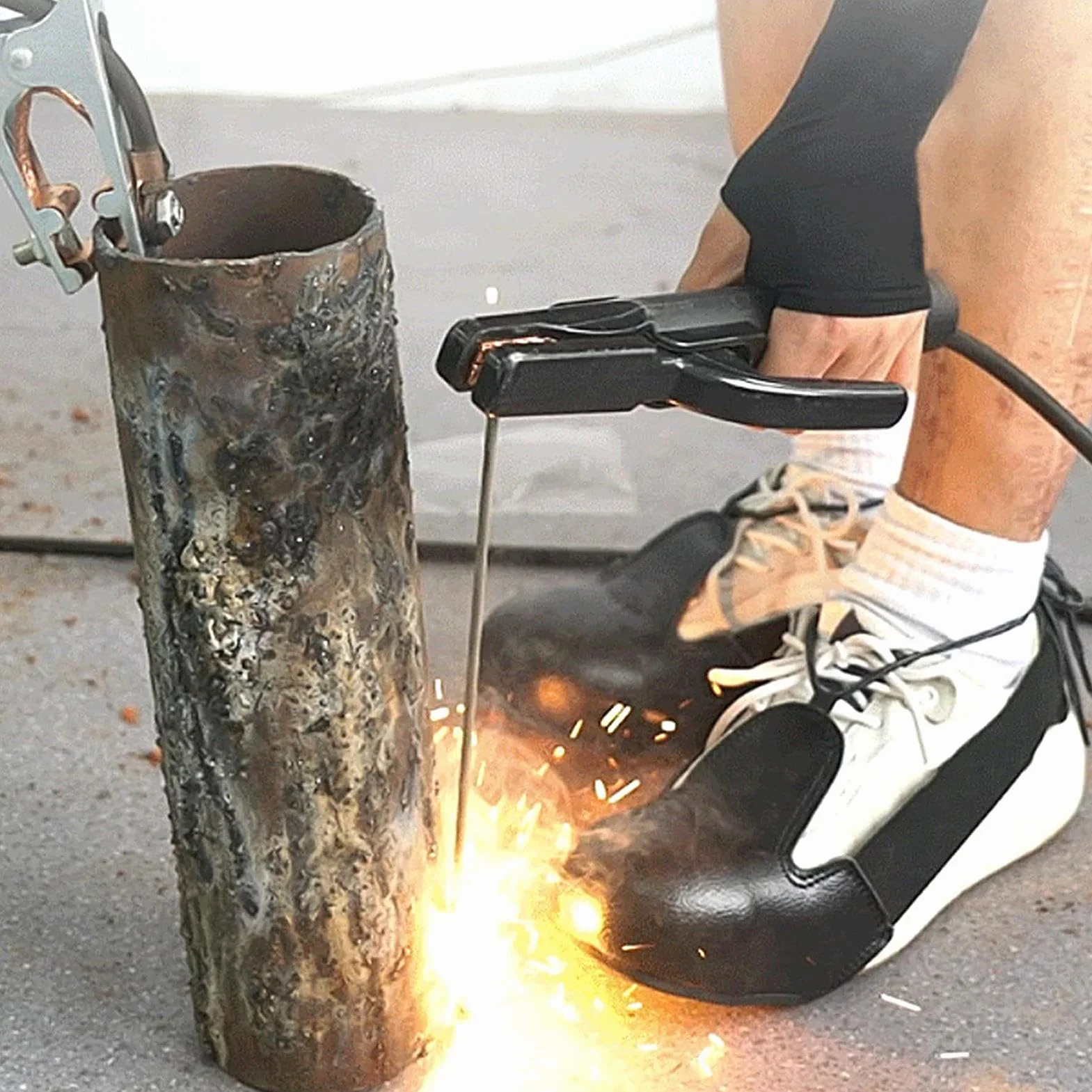 Puntas de acero para zapatos, 1 par de plantillas de punta compuesta a prueba de golpes | Protección para el trabajo y el ocio - Accesorios para zapatos - Ideal para familias y seres