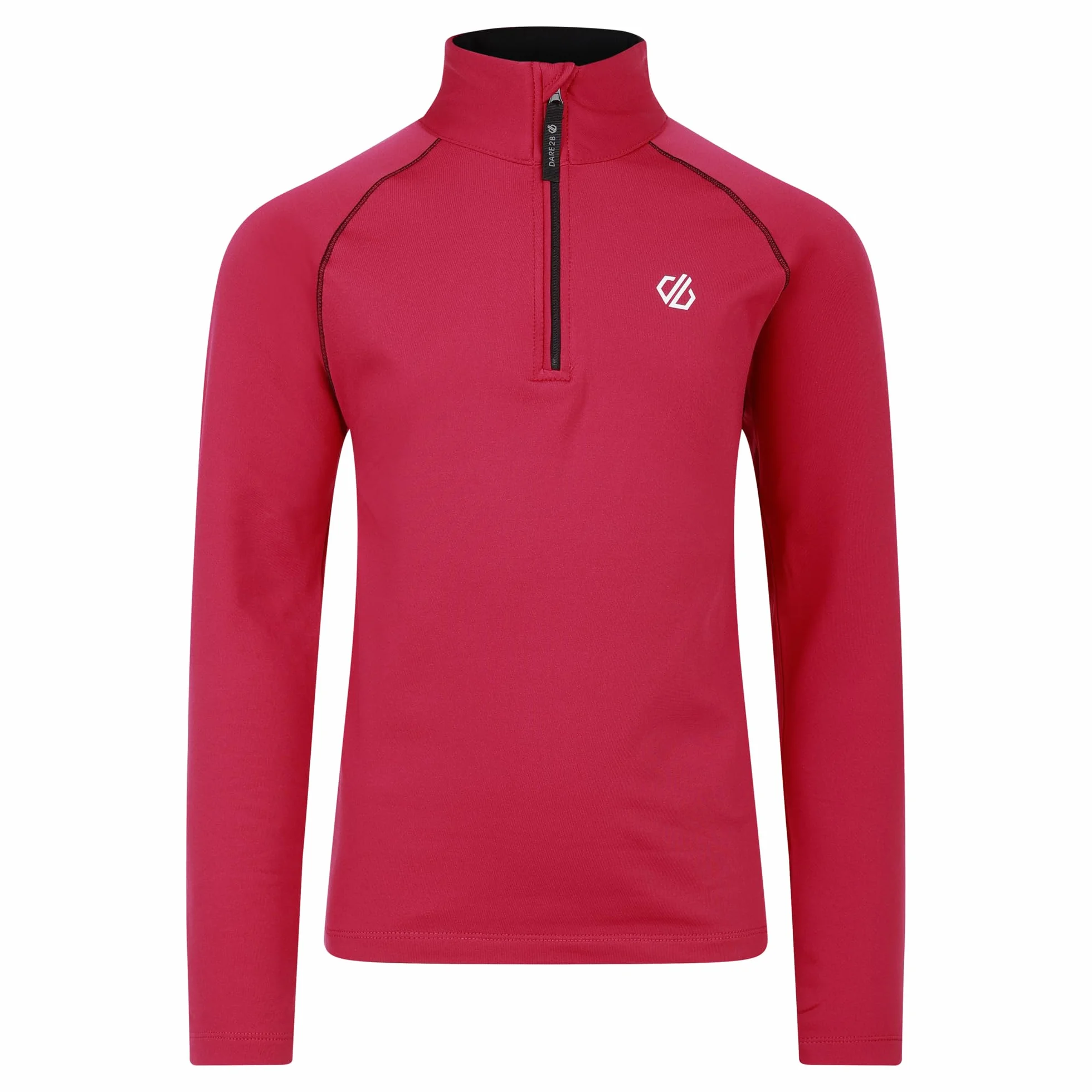 Dare2b Kids' Consist II Recycled Core Stretch Midlayer Suéter, Juventud Unisex, Rosa, 11-12 años