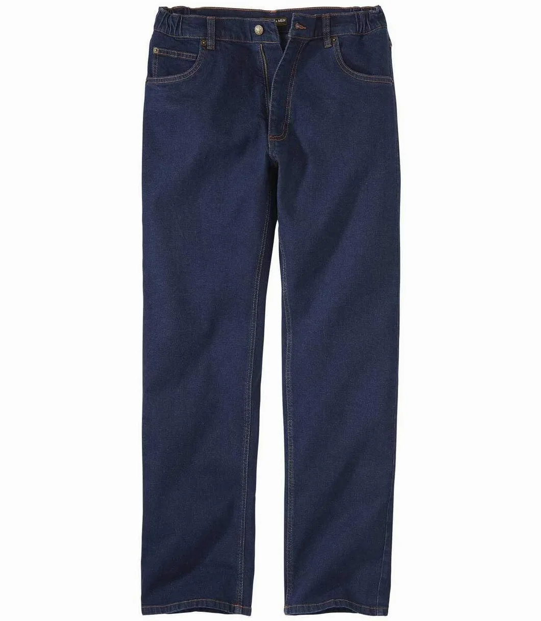 ATLAS FOR MEN - Pantalón Vaquero Hombre - Tejano Jean Stretch Comfort - Disponible en Tallas Grandes