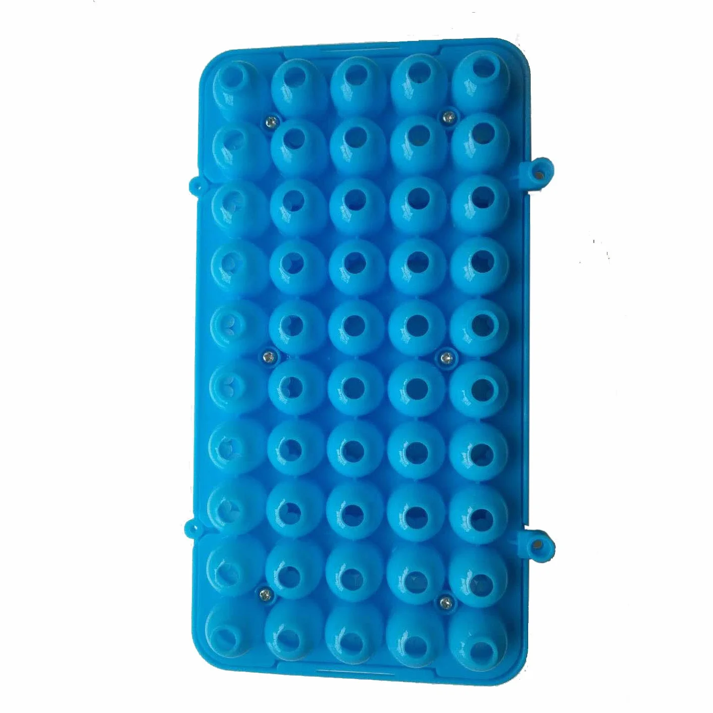 MUHWA Soporte para Tubos de Centrífuga 50 Posiciones Plástico Laboratorio 10/15/50 ml