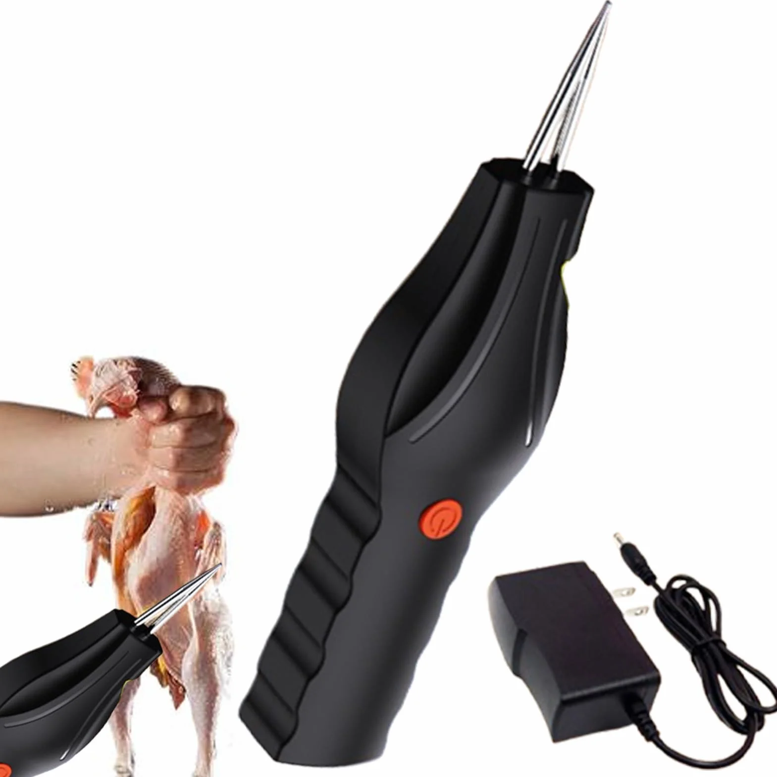 Llamador de pavos eléctrico profesional con máquina de depilación manual y automática para pollos