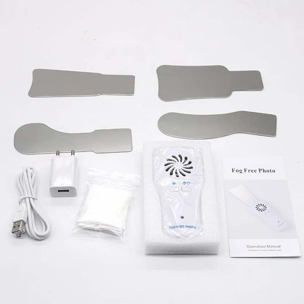 Espejo Fotográfico Antiniebla Dental para Dentistas, Vidrio Reflector Oclusal