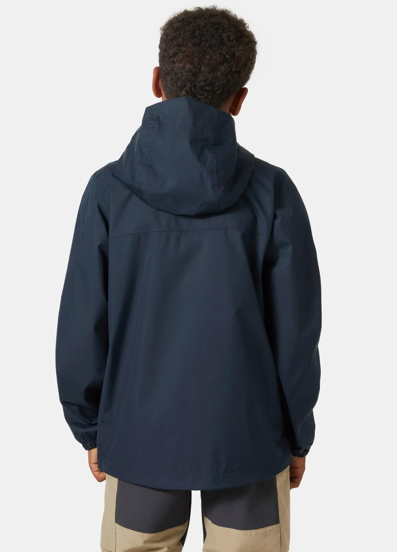 Helly-Hansen Vancouver - Chaqueta impermeable para jóvenes, protección HELLY TECH, costuras selladas, capucha desmontable, puños elásticos