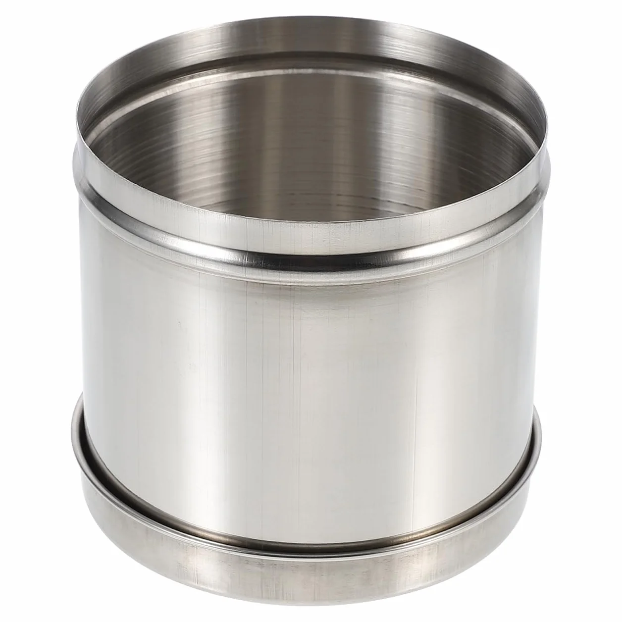 Frasco de Acero Inoxidable 4.72x4.52x4.52in para Almacenamiento de Ungüento con Sellado Hermético