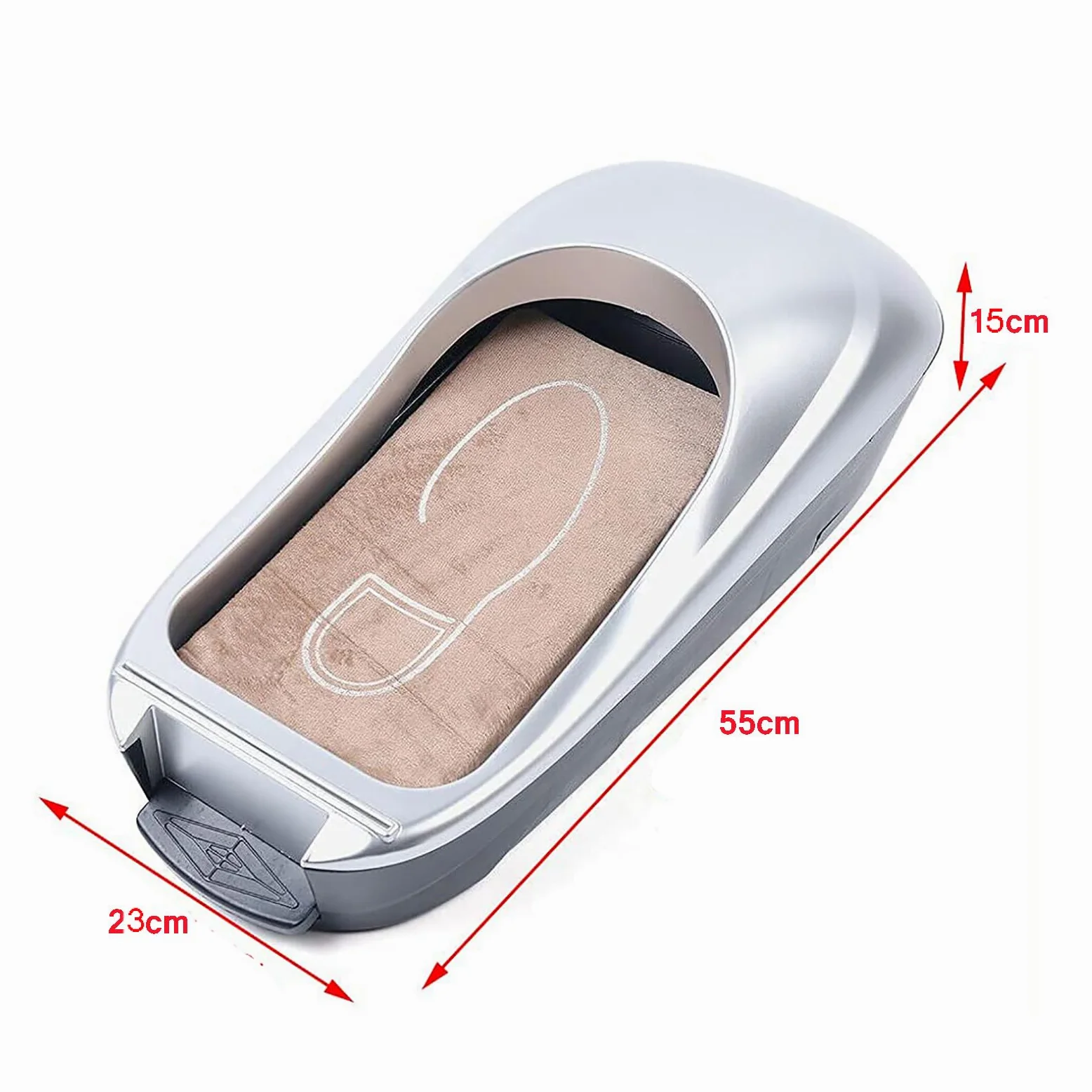 Máquina Película Desechable para Zapatos Totalmente Automática, Máquina Profesional para Cubrir Zapatos Domésticos con Cubiertas para Zapatos, Película Espesa Antideslizante/Inteligente