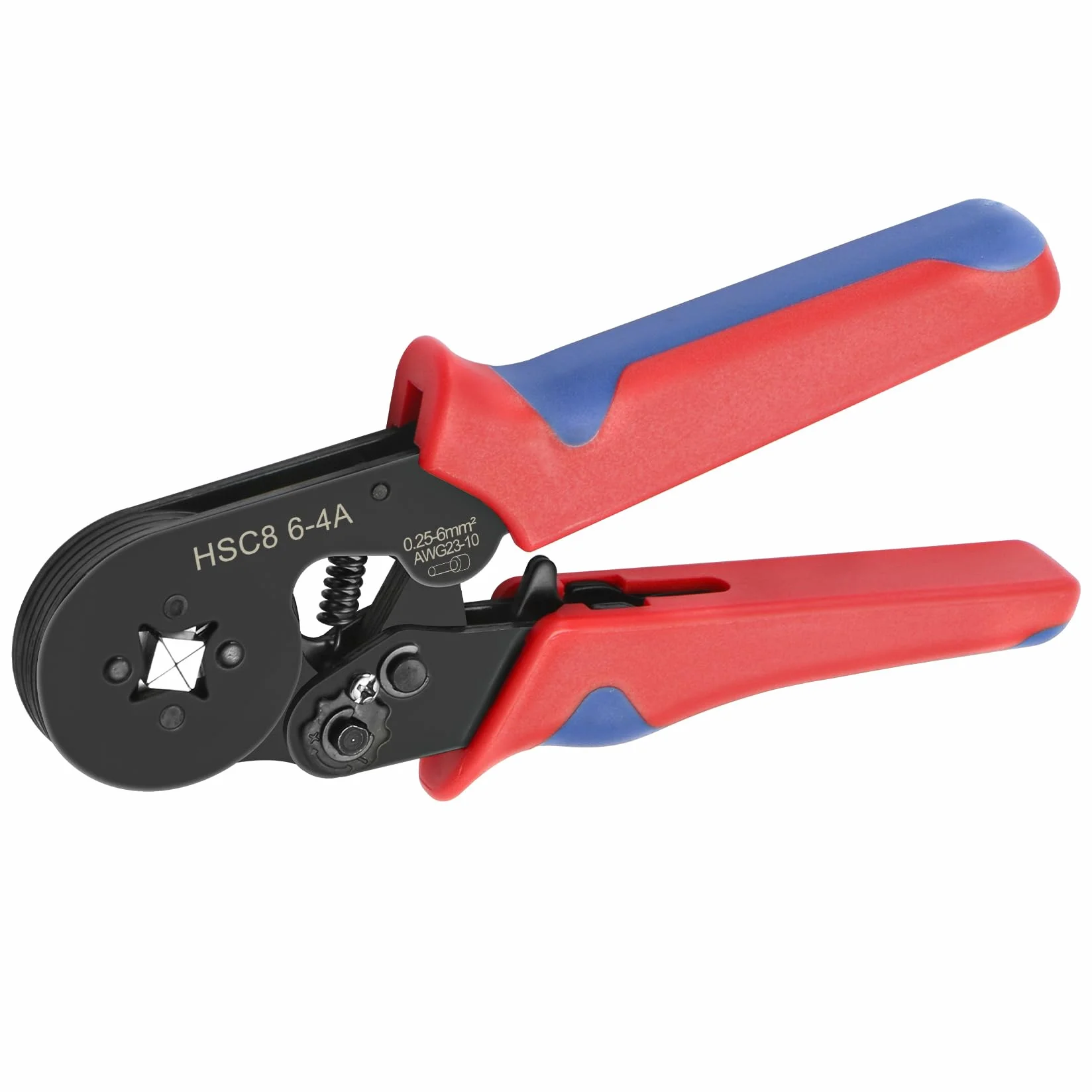 Heschen Crimpadora HSC8 6-4A autoajustable 0,25-6,0 mm² 23-10 AWG rojo