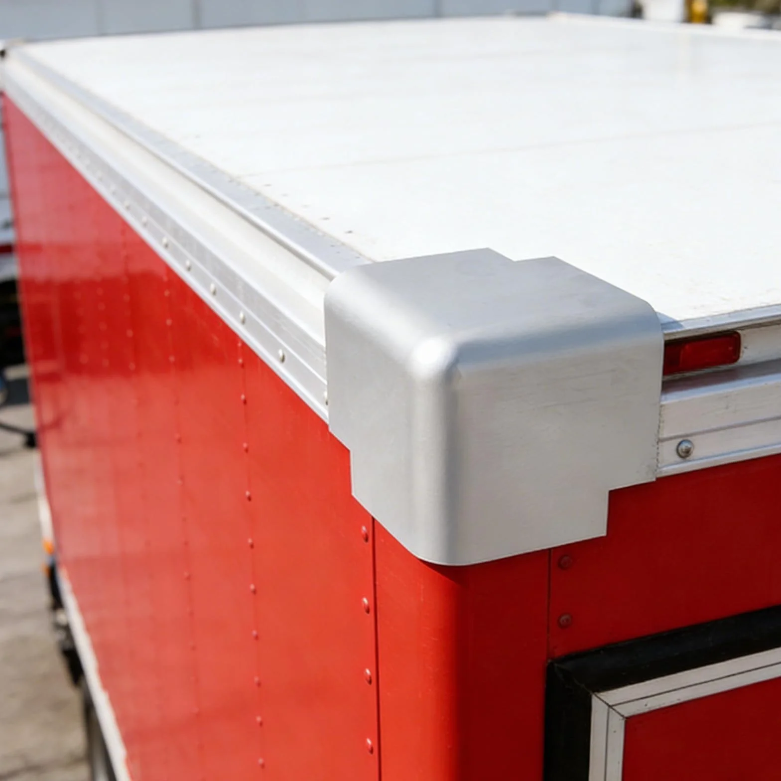 Operitacx 2 Piezas Protector de Esquinas de Aleación Resistente Deformación Intemperie para Cajas y Bordes de Camión