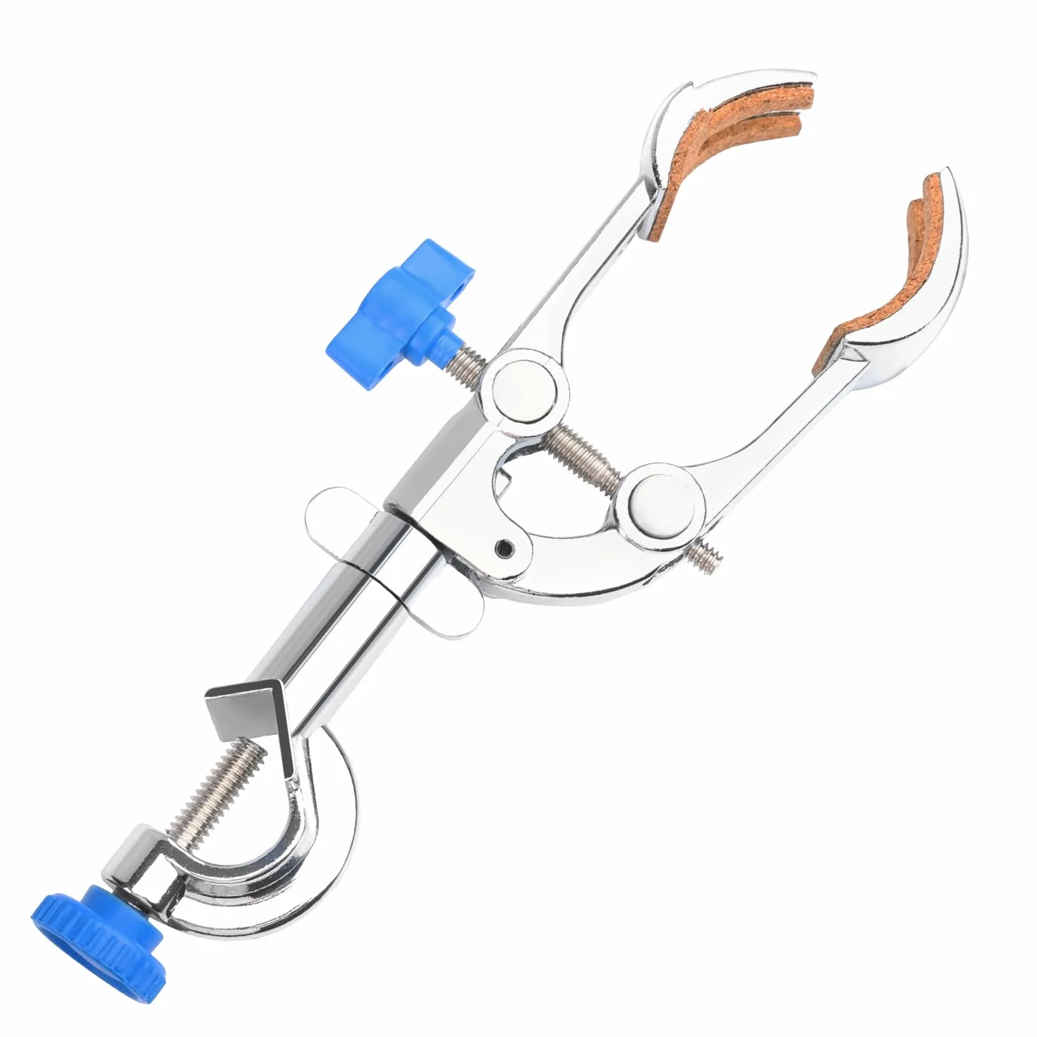 Abrazadera Giratoria de 4 Dientes con Ajuste Direccional 360 Grados para Laboratorio