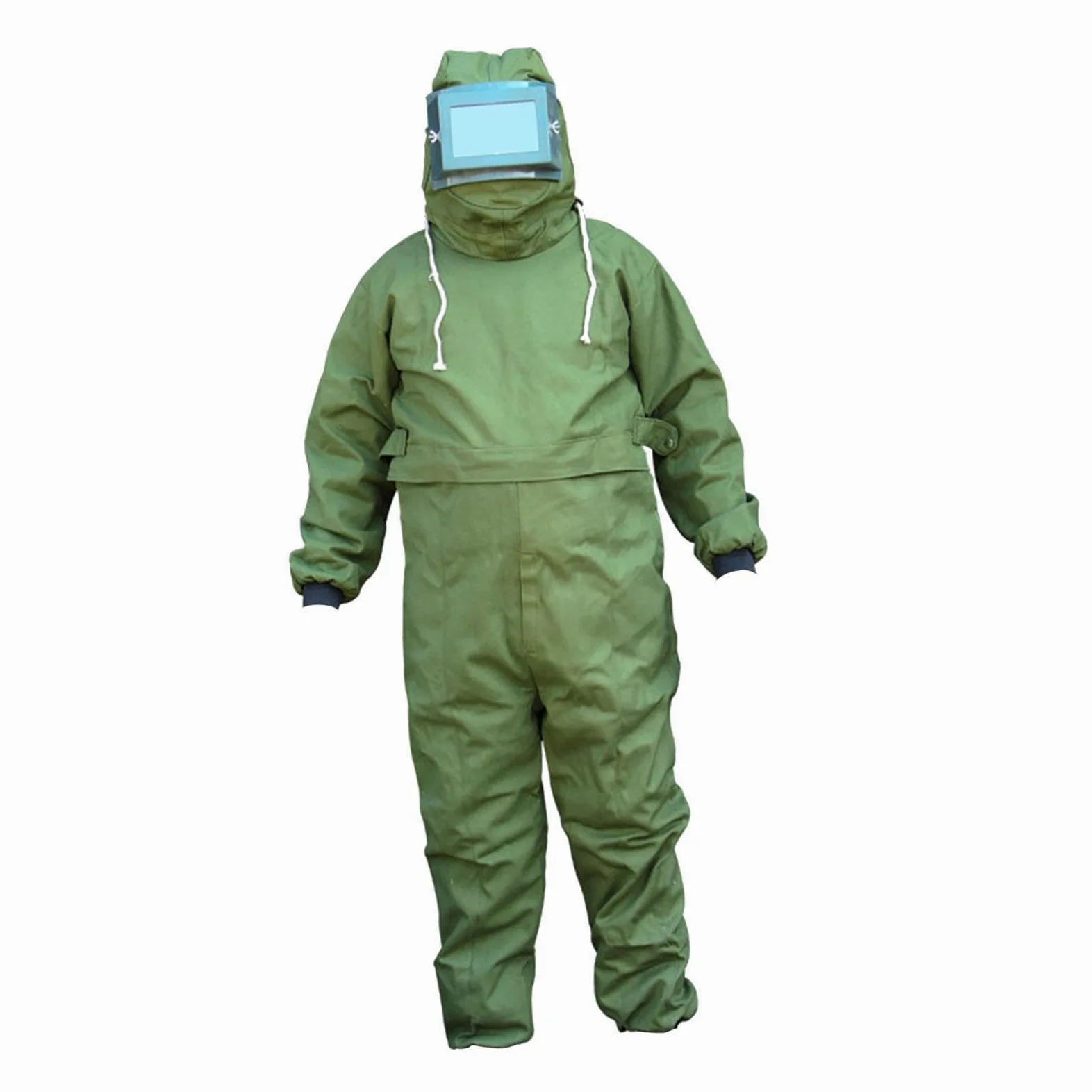Ropa de protección resistente con capucha para el manejo de pinturas, polvo y productos químicos en campos industriales. Traje de protección con