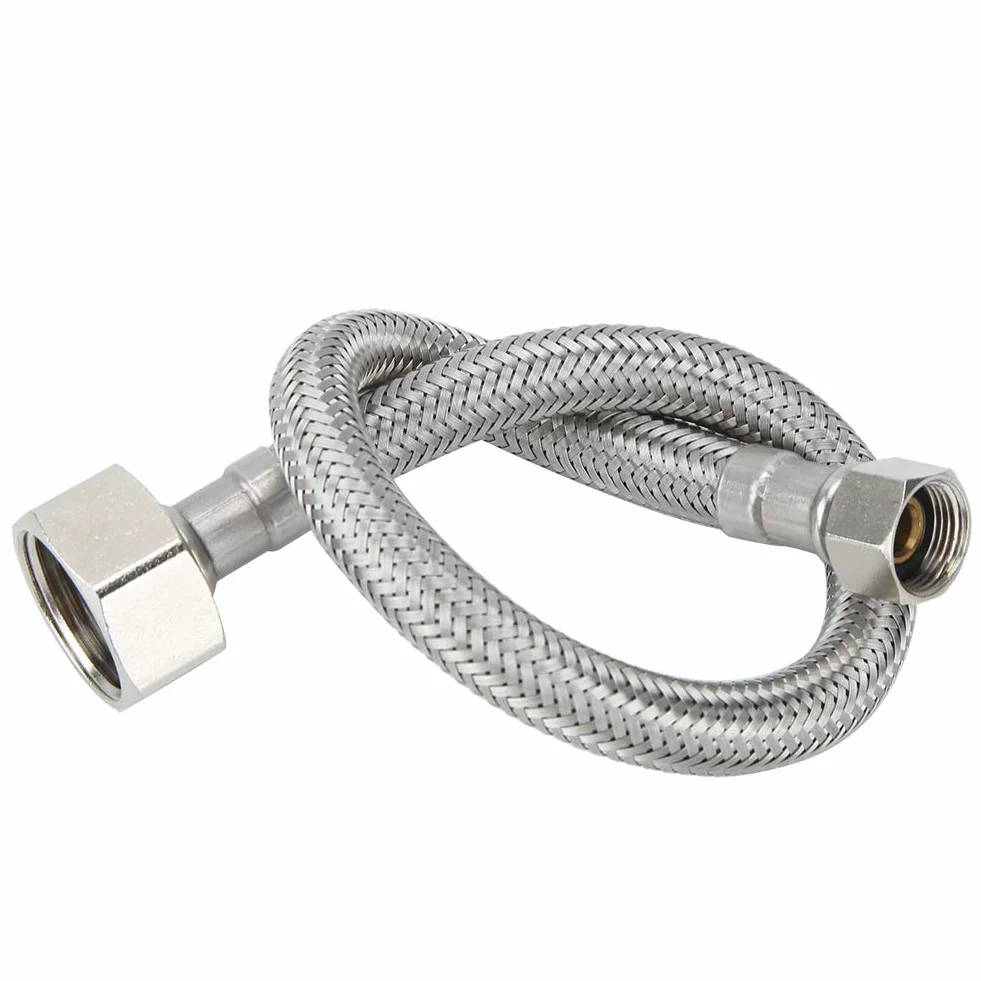 Tuberías de Agua para Inodoro de Cobre, 30 cm 7/8 Entrada 7/8 3 Rosca de Salida, Accesorio de Tubería