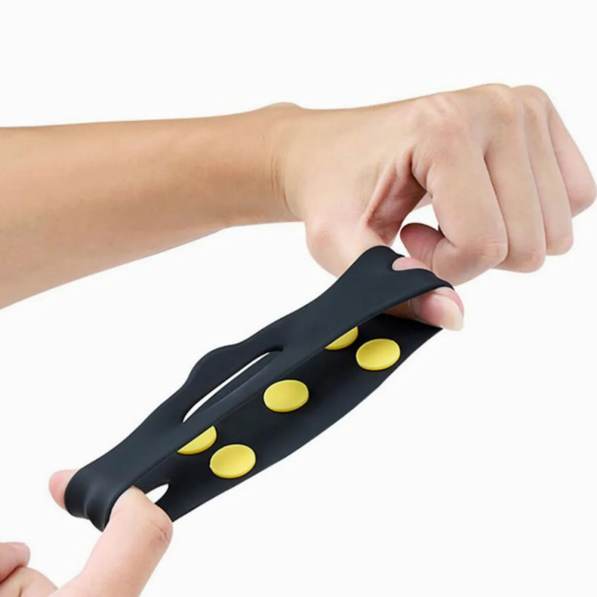 VILLCASE Pinzas de Hielo para Zapatos de Senderismo y Running, Cubiertas Antideslizantes de TPE Excelente Agarre para Hombres y Mujeres, 2 Pares