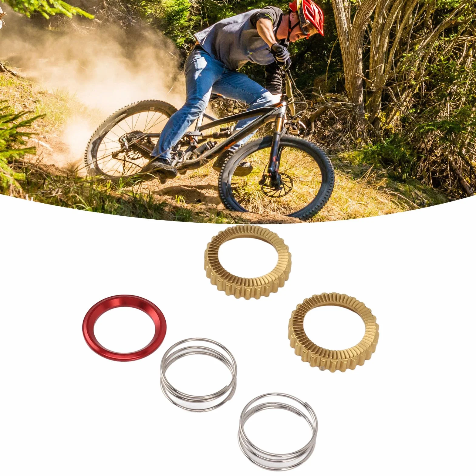 Kit de trinquete de buje DT de aleación de aluminio 60T para bicicleta