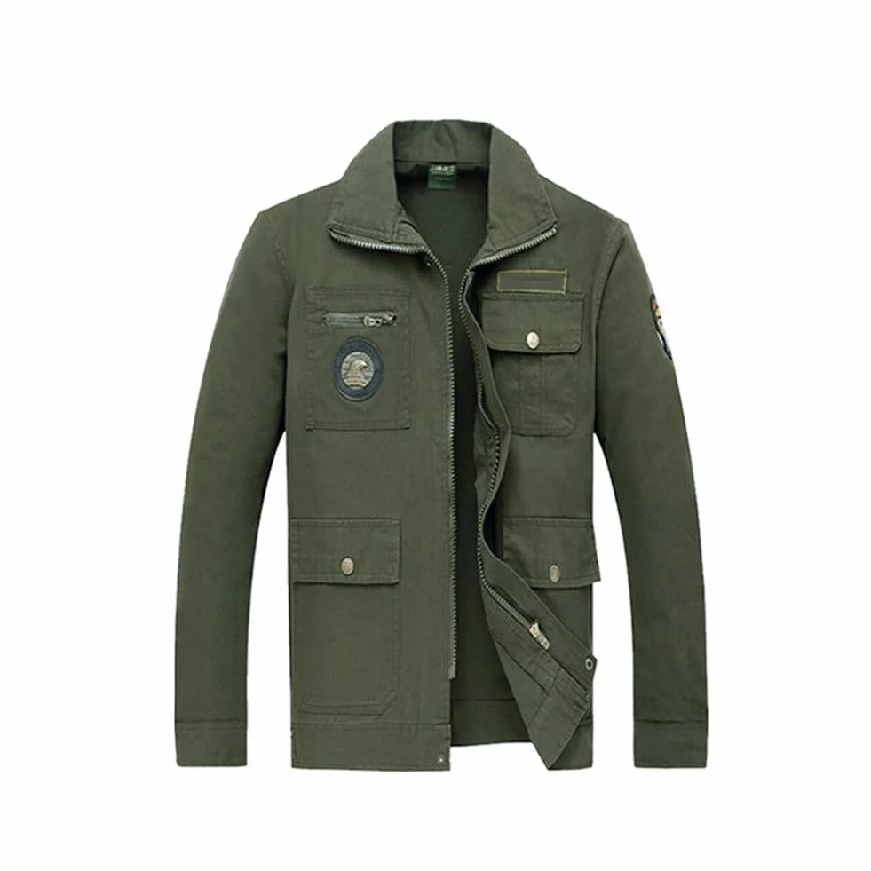 Chaqueta De Trabajo Soldador Resistente Rayones Manchas Desgaste Verde XL