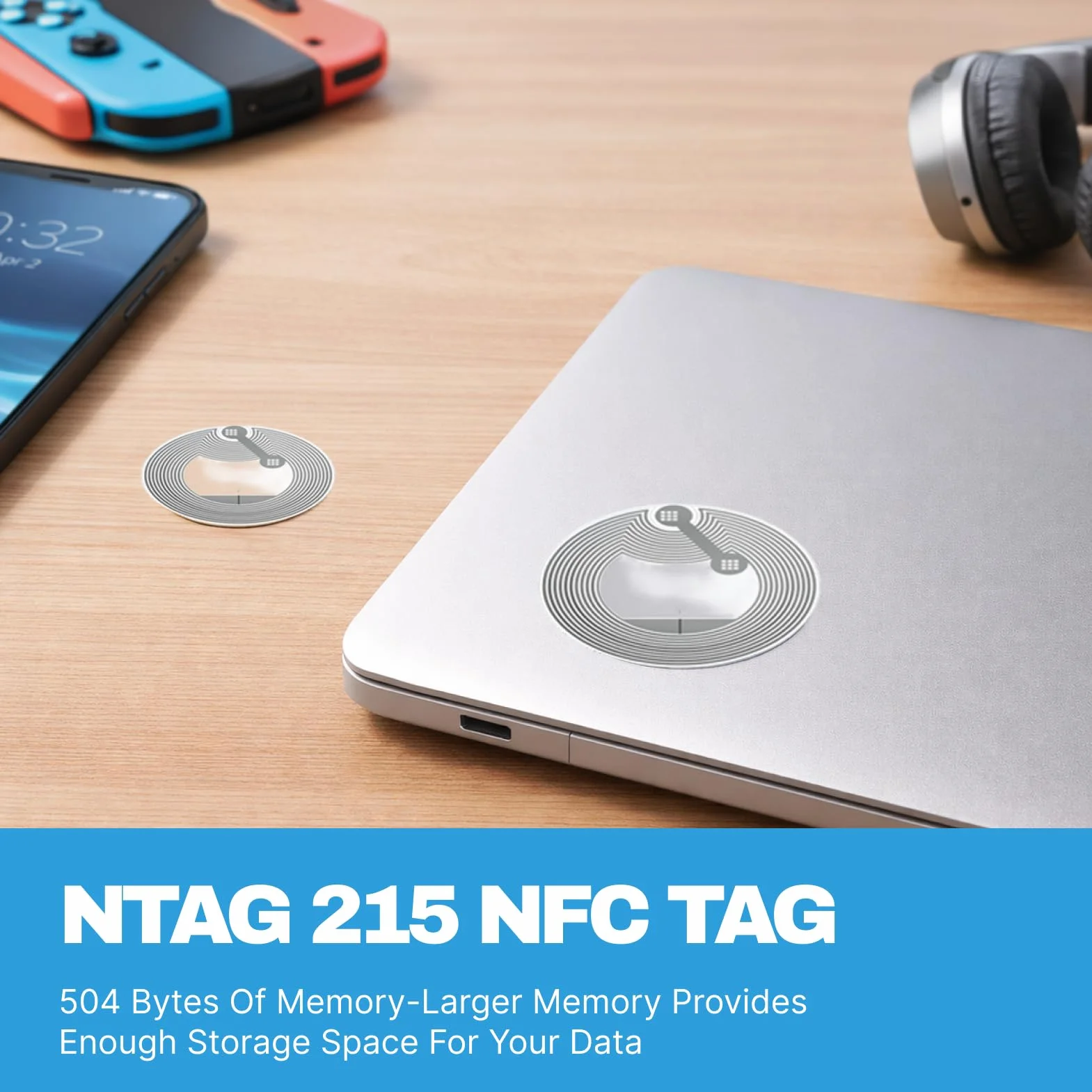 Pegatinas NFC Ntag213, 144 Bytes, Reutilizables, Impermeables, Compatibles con Teléfonos NFC