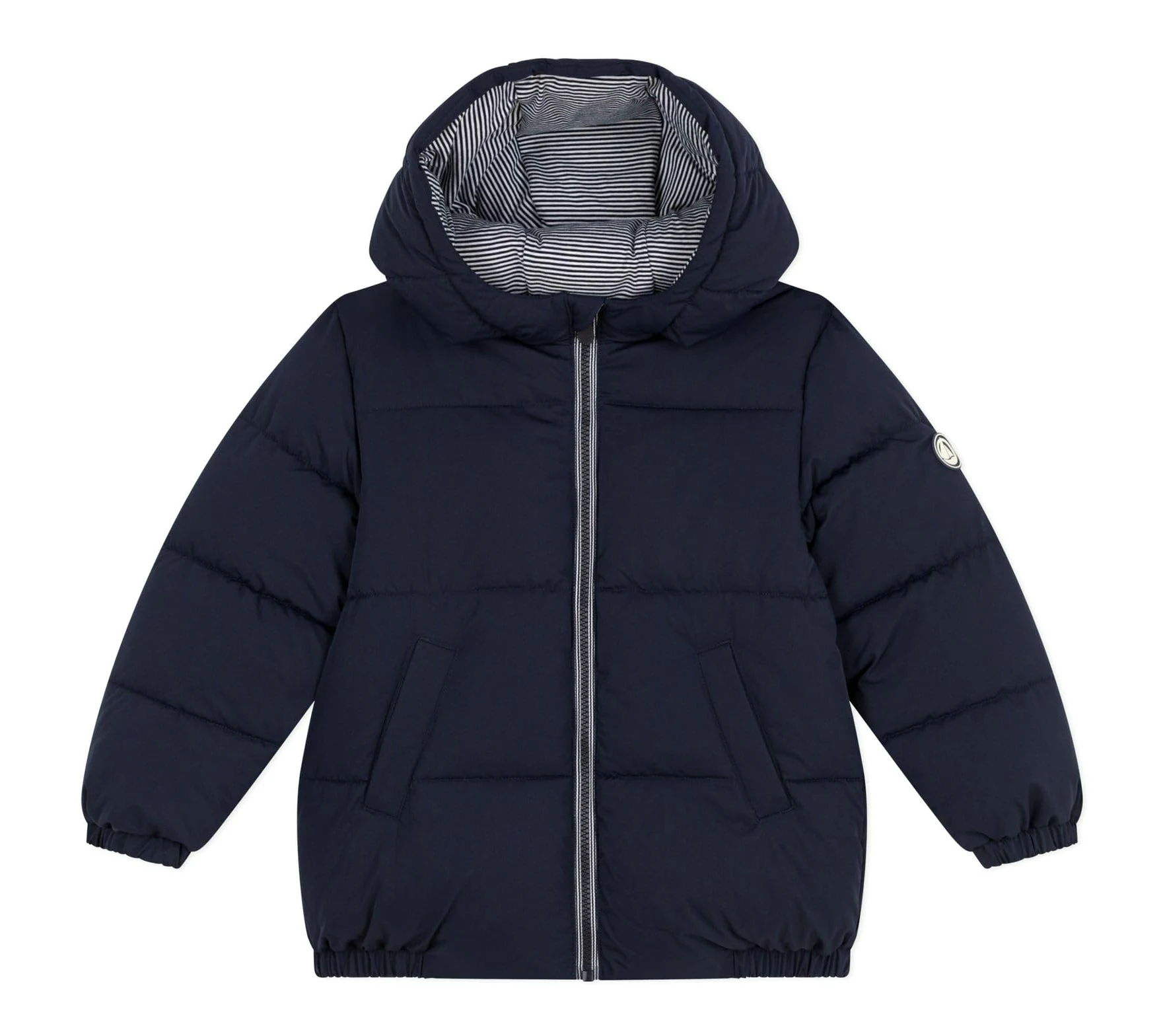 Petit Bateau Petit Bateau Chaqueta De Plumas Niño Liso, Smoking., 10 Años